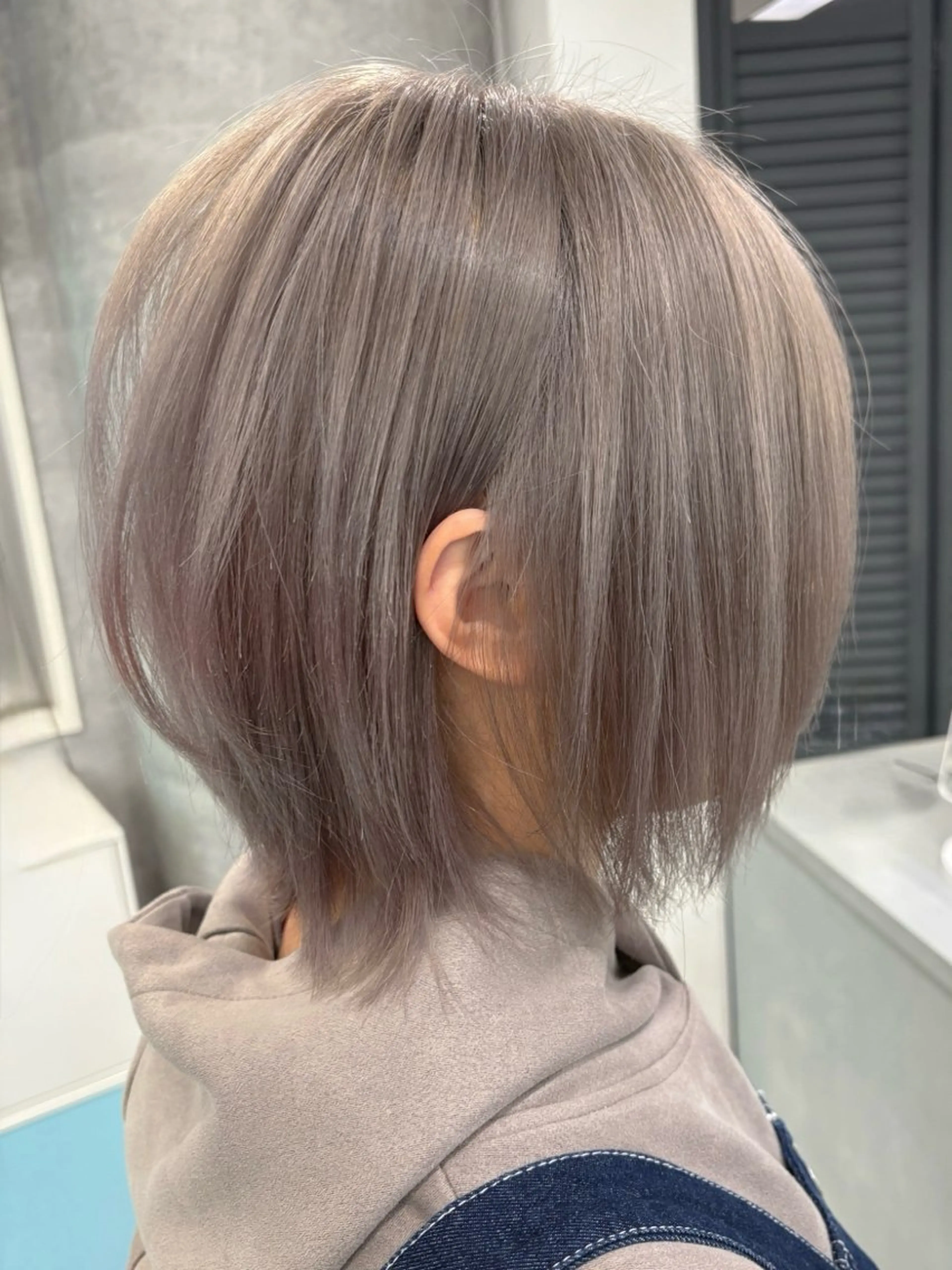 ショート ヘアカラー トリートメント ケアブリーチ🌟 ♢WATARU♢のヘアスタイル