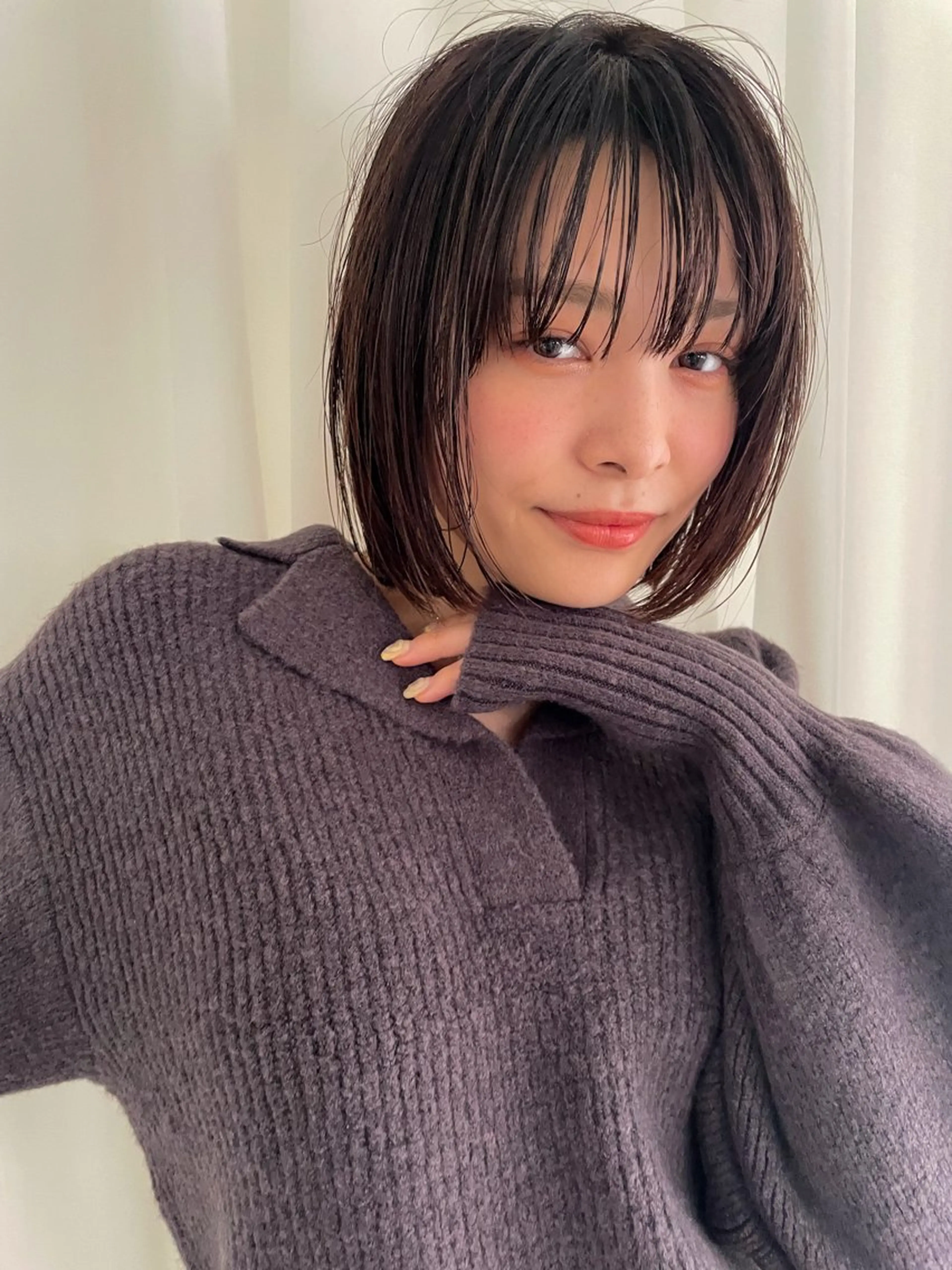 ショート カラー カット トリートメント ボブ/レイヤー/透明 感カラー/Dai🌿のヘアスタイル