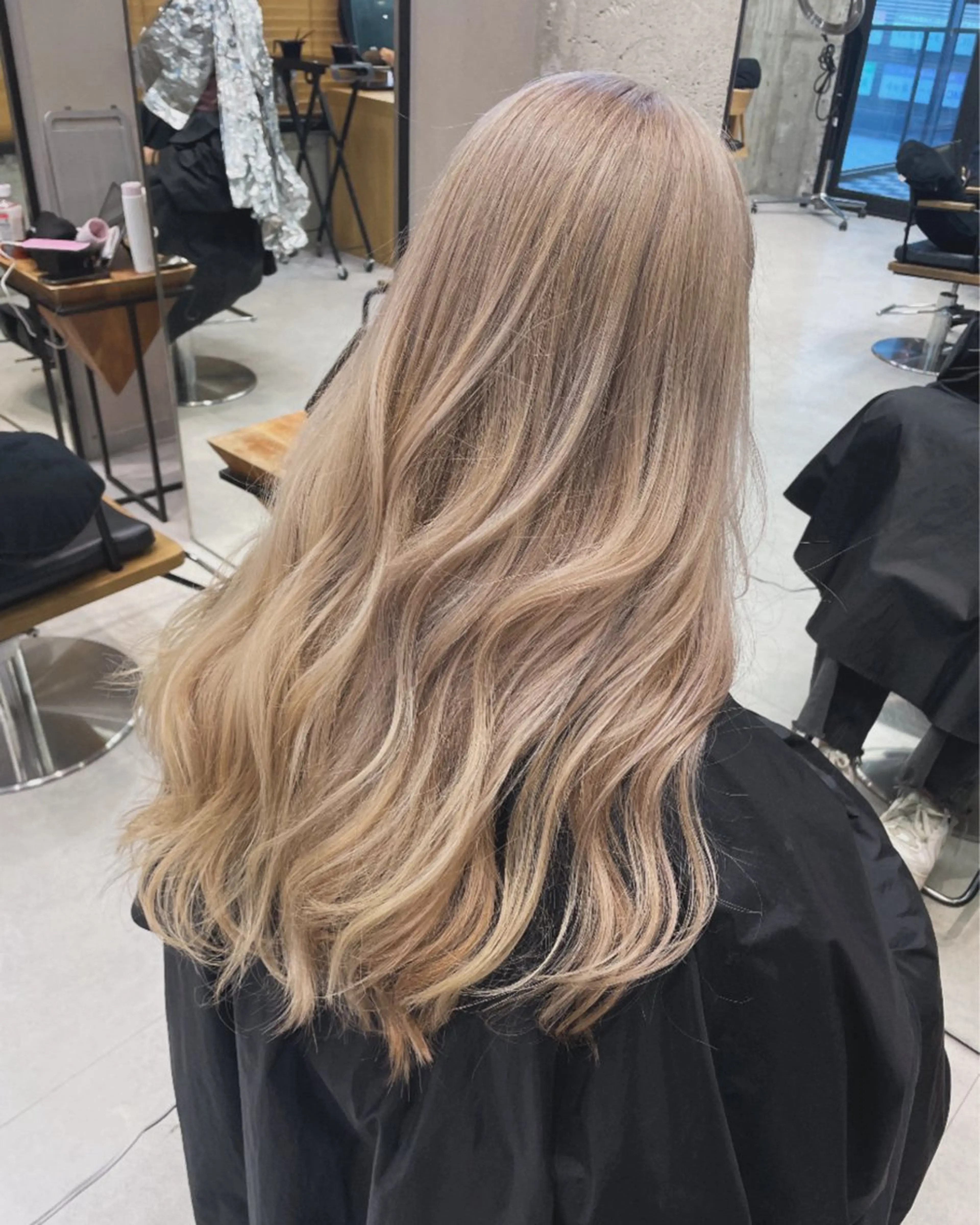 MAHO限定！！✨ダブルカラー🩵✨（ケアブリーチ込み）の写真