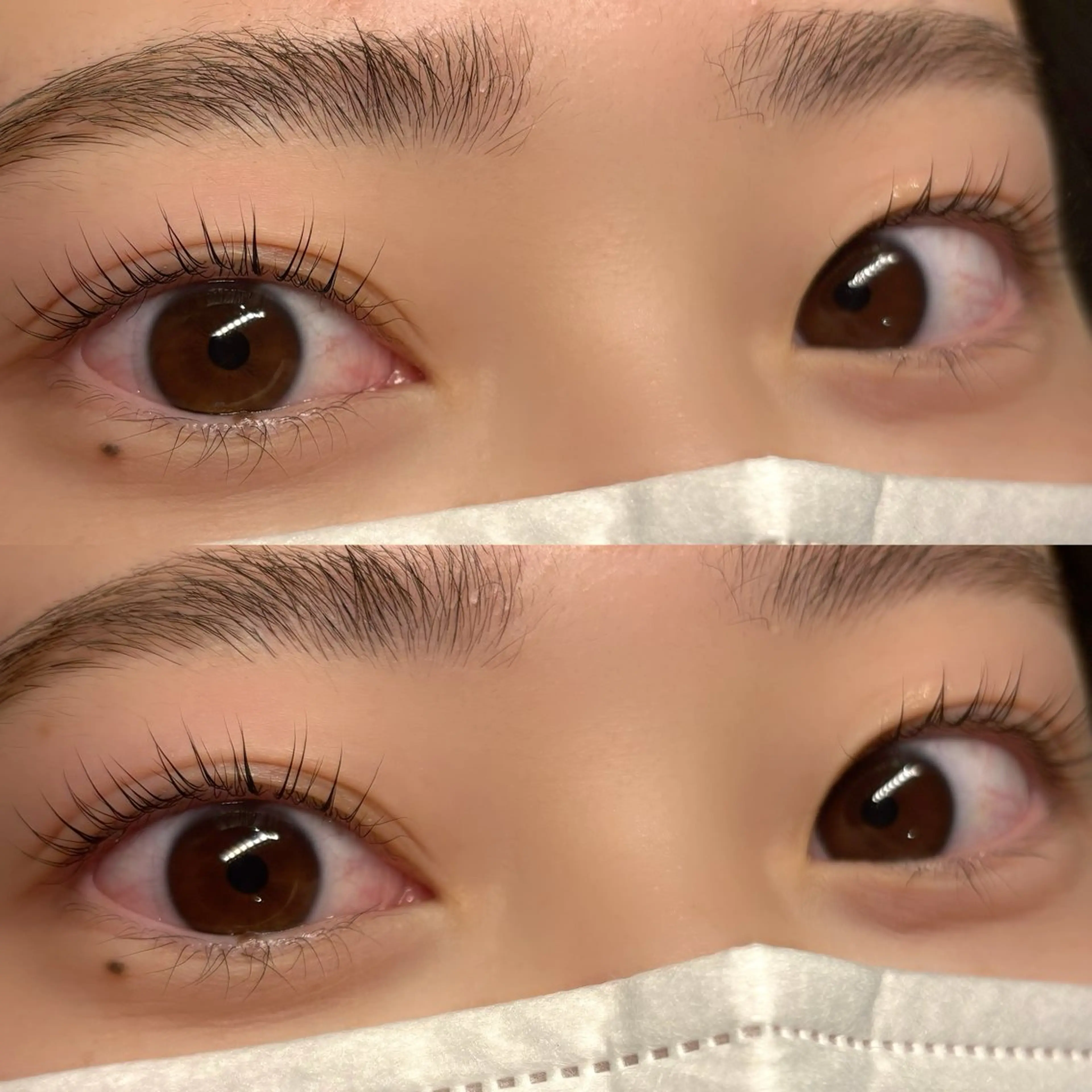 マツエク・マツパ パリジェンヌラッシュリフト ECLART Yumekaのマツエク・マツパデザイン