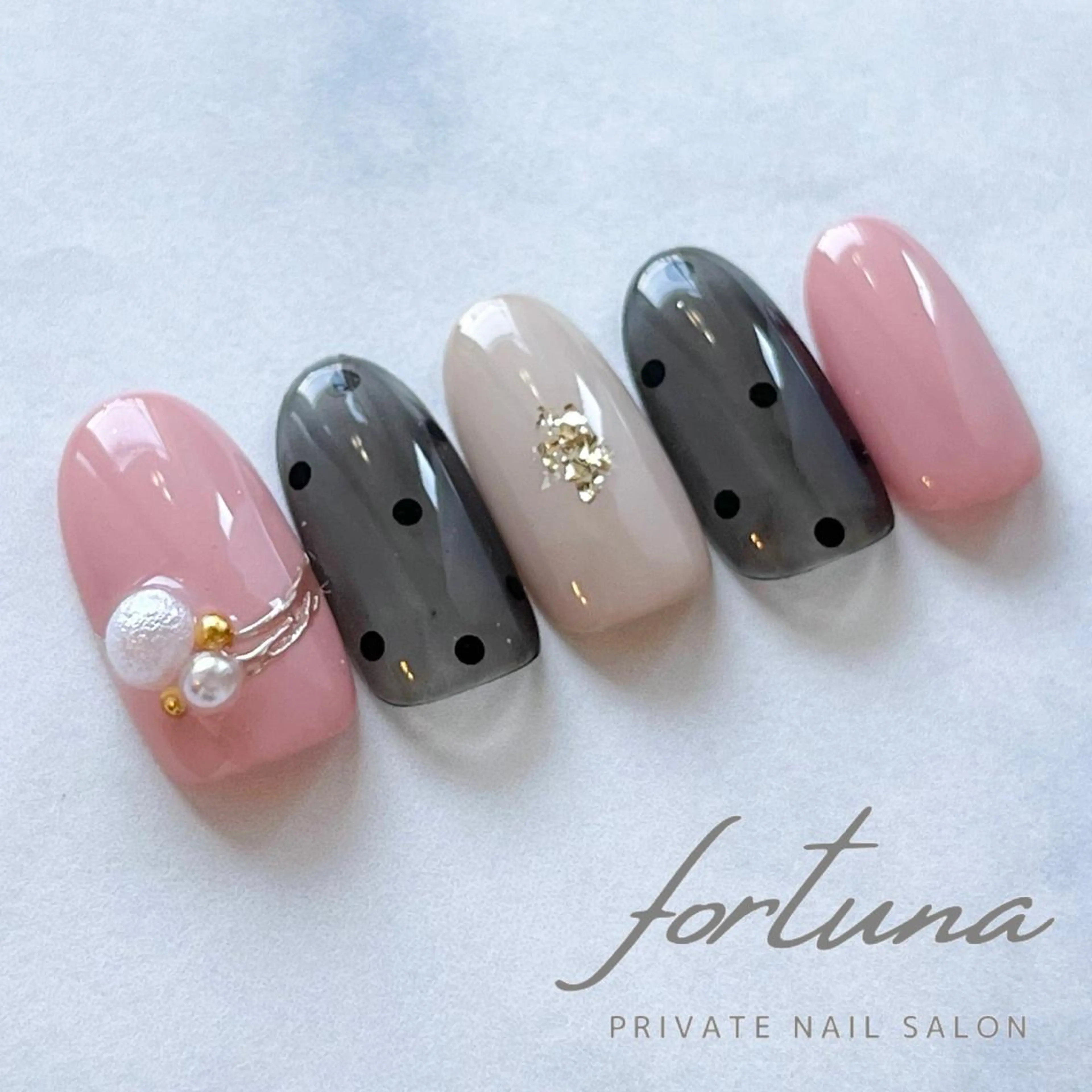 ネイル ハンドネイル fortuna 武藤裕美のネイルデザイン