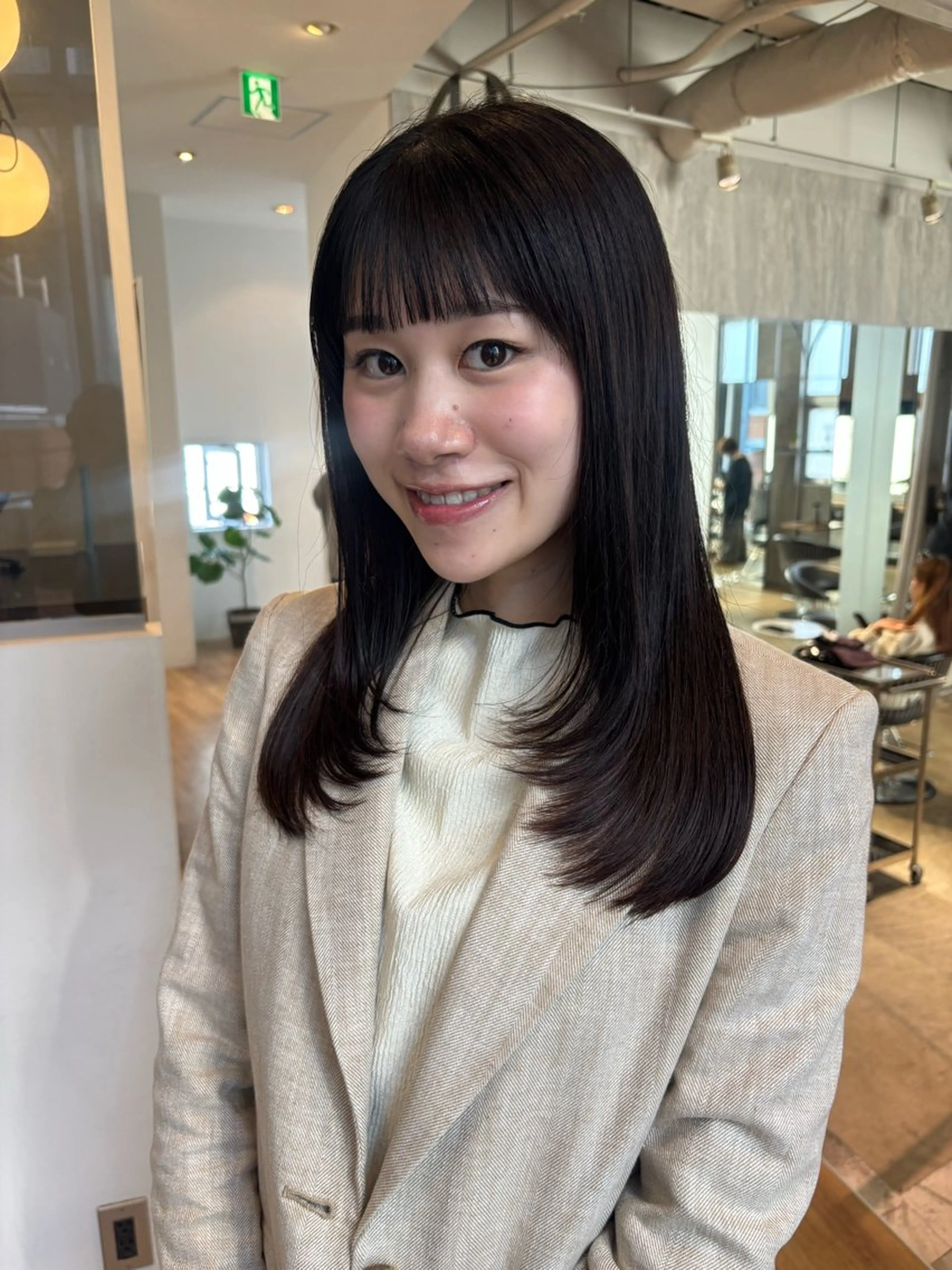 ロング カット 西田  美侑 /カットモデルのヘアスタイル