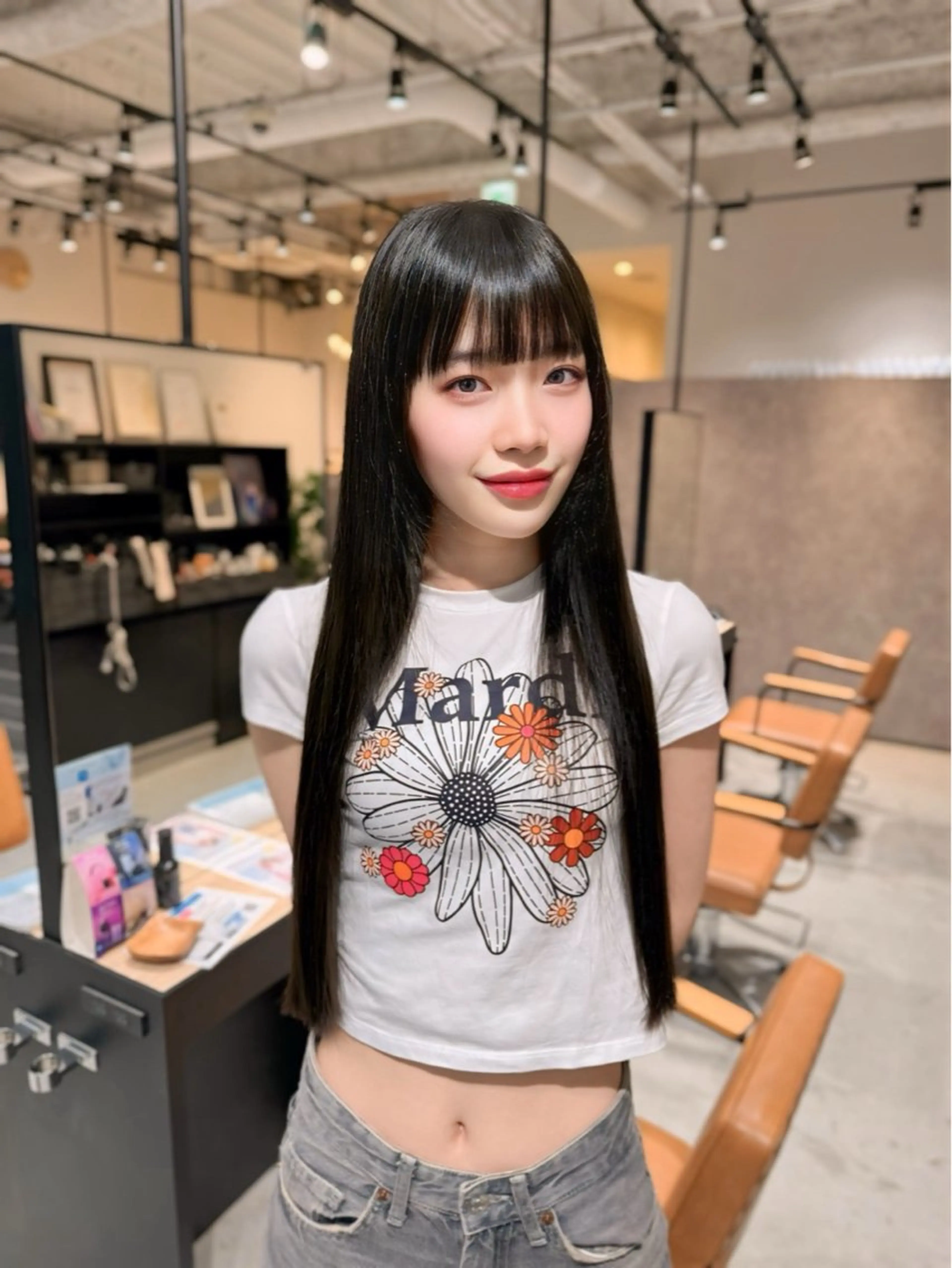 ロング 寺西 恵🪡🤍のヘアスタイル