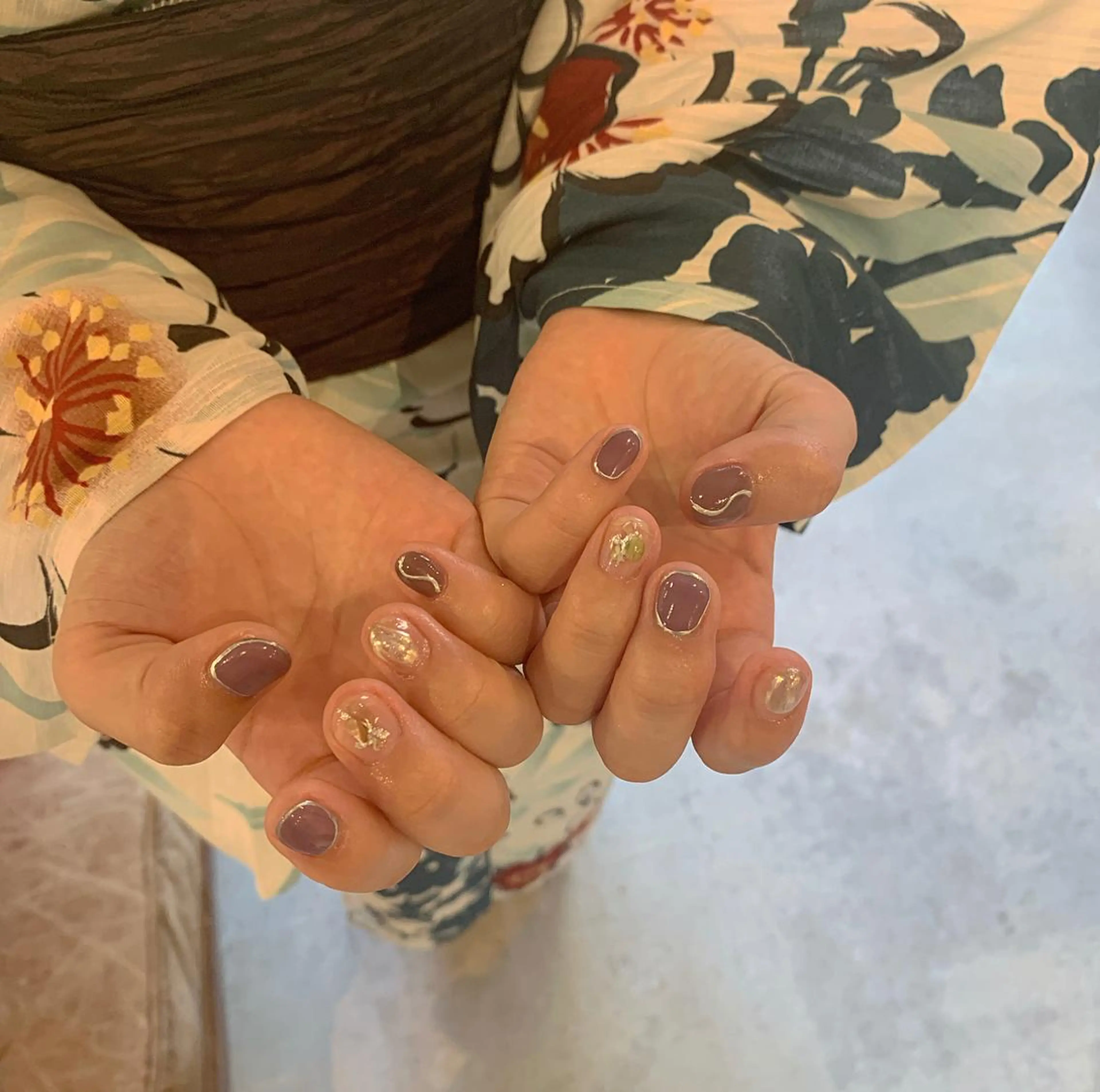 ネイル ハンドネイル にしぐち はるかのネイルデザイン