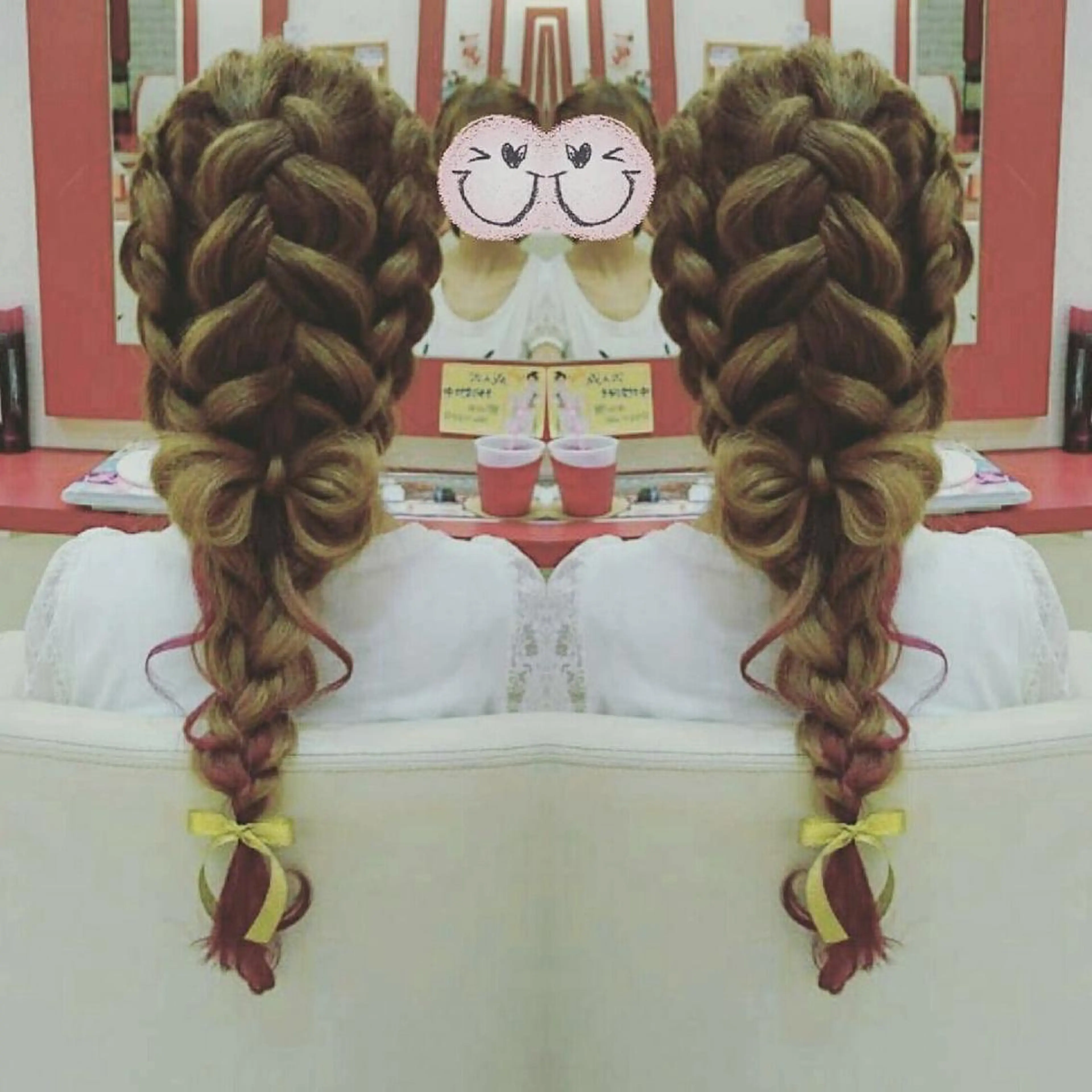 ヘアアレンジ ロング Le Lien カジのヘアスタイル