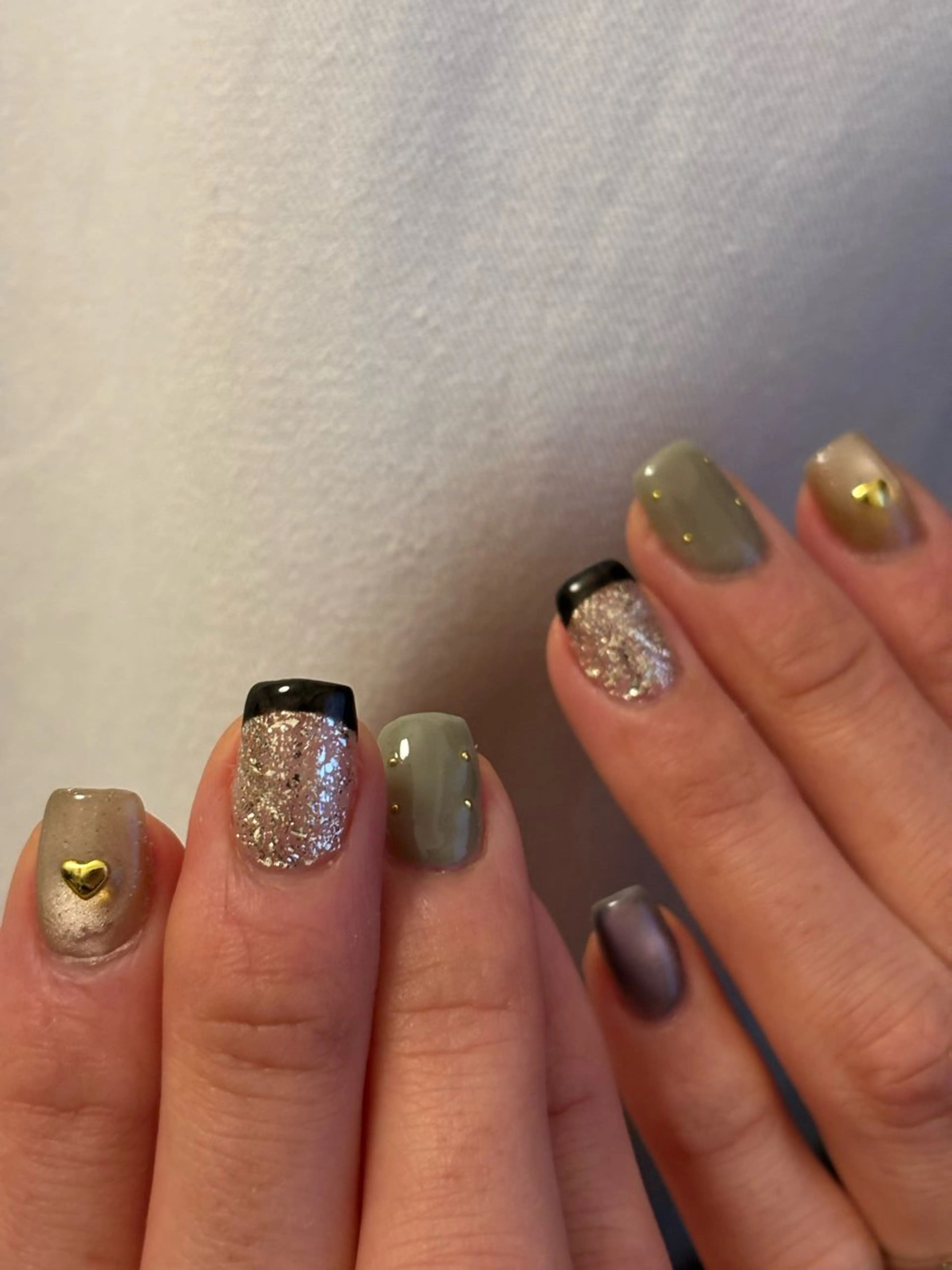 ネイル アートネイル オーロラネイル フットネイル ジェルネイル グラデーション fil nailのネイルデザイン