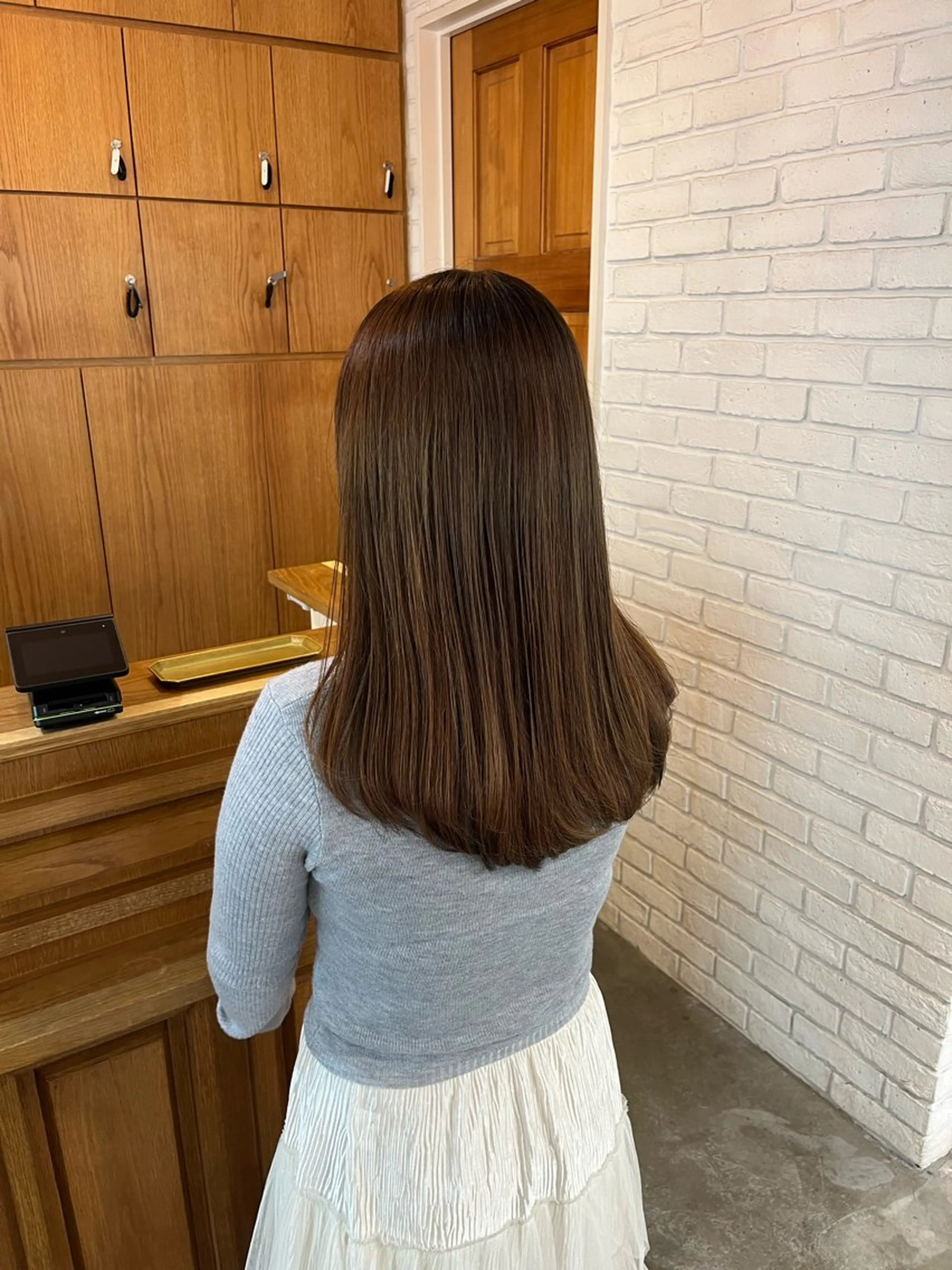 ロング カラー ヘアカラー men'scut🧤 Cocoaのヘアスタイル