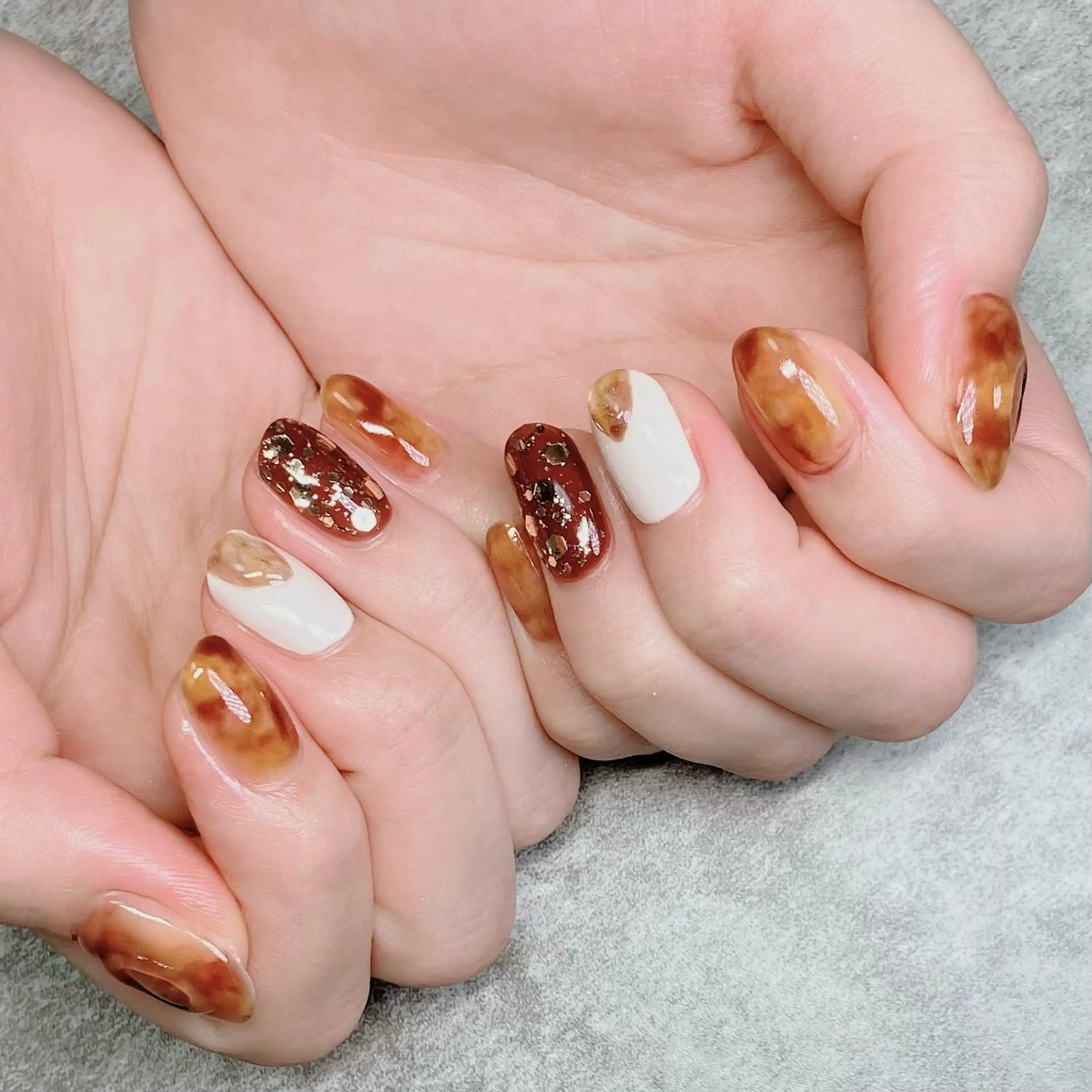 ネイル ハンドネイル ハンドケア haleyume所属・shino🌟 痛ネイルのネイルデザイン