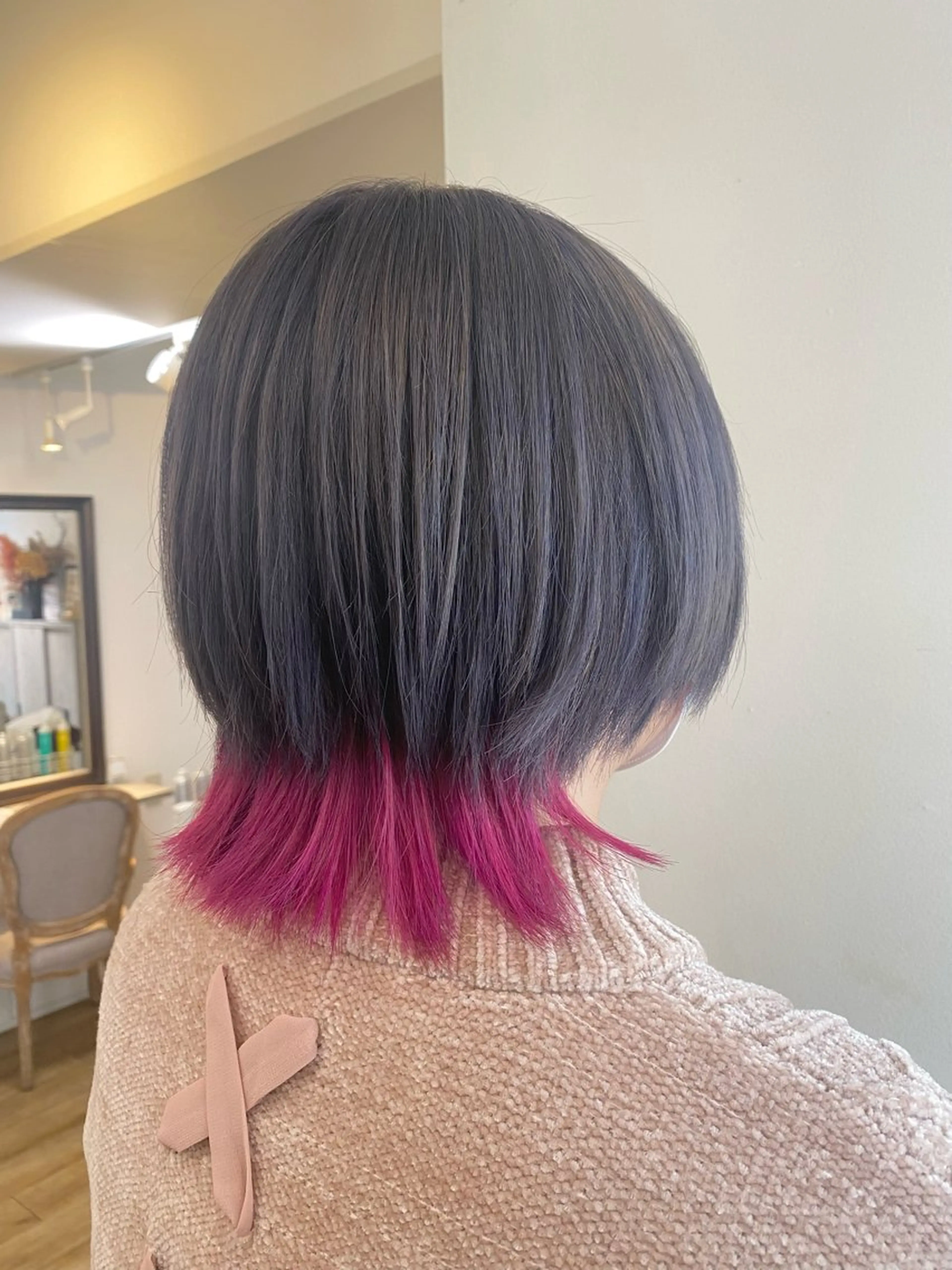 ショート カラー ブリーチ ダブルカラー メンズスタイル HOSOKAWAのヘアスタイル