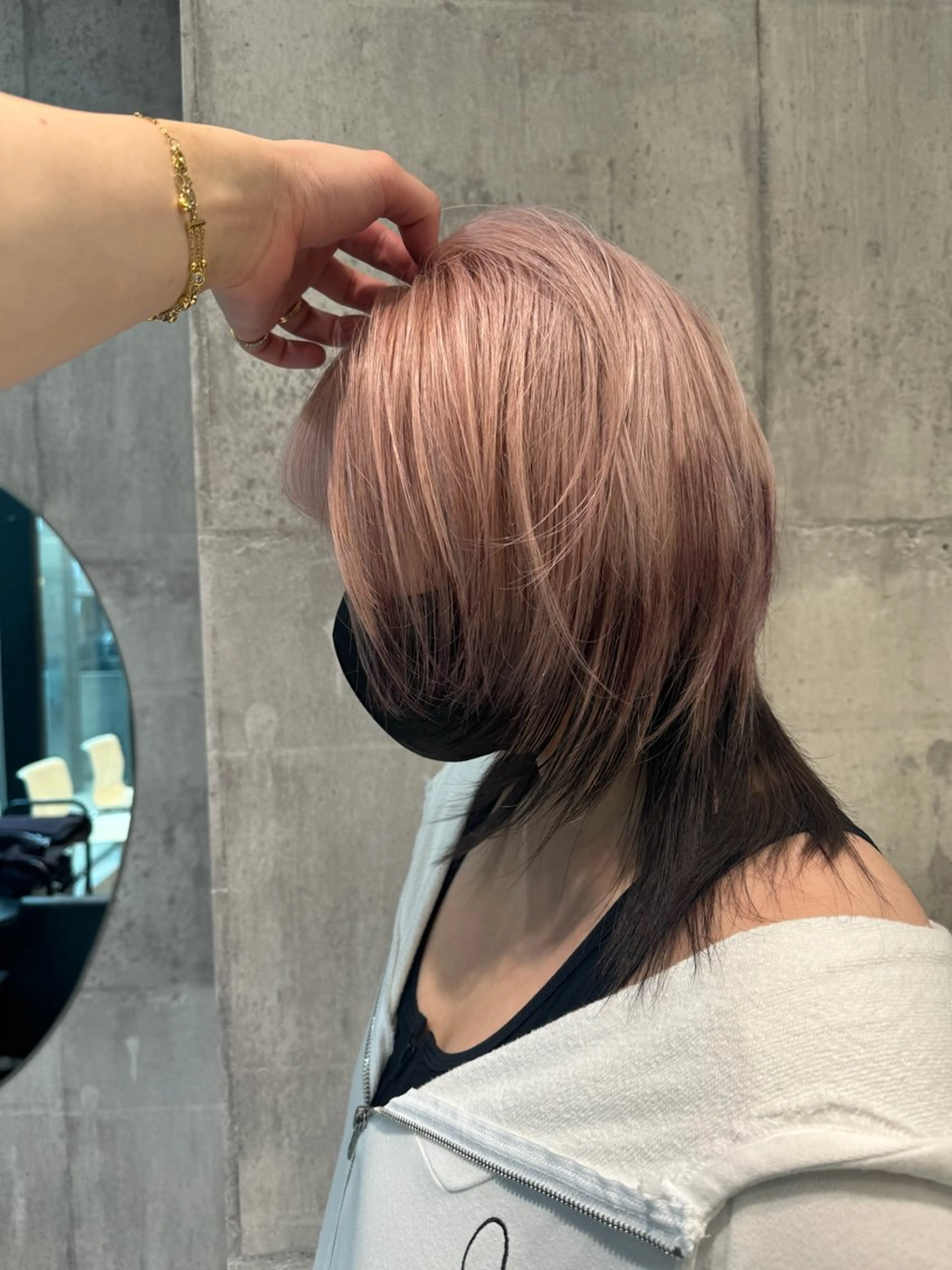 セミロング ヘアカラー トリートメント ヘアセット 似合わせカットカラー 🌟ryusei⭐️のヘアスタイル
