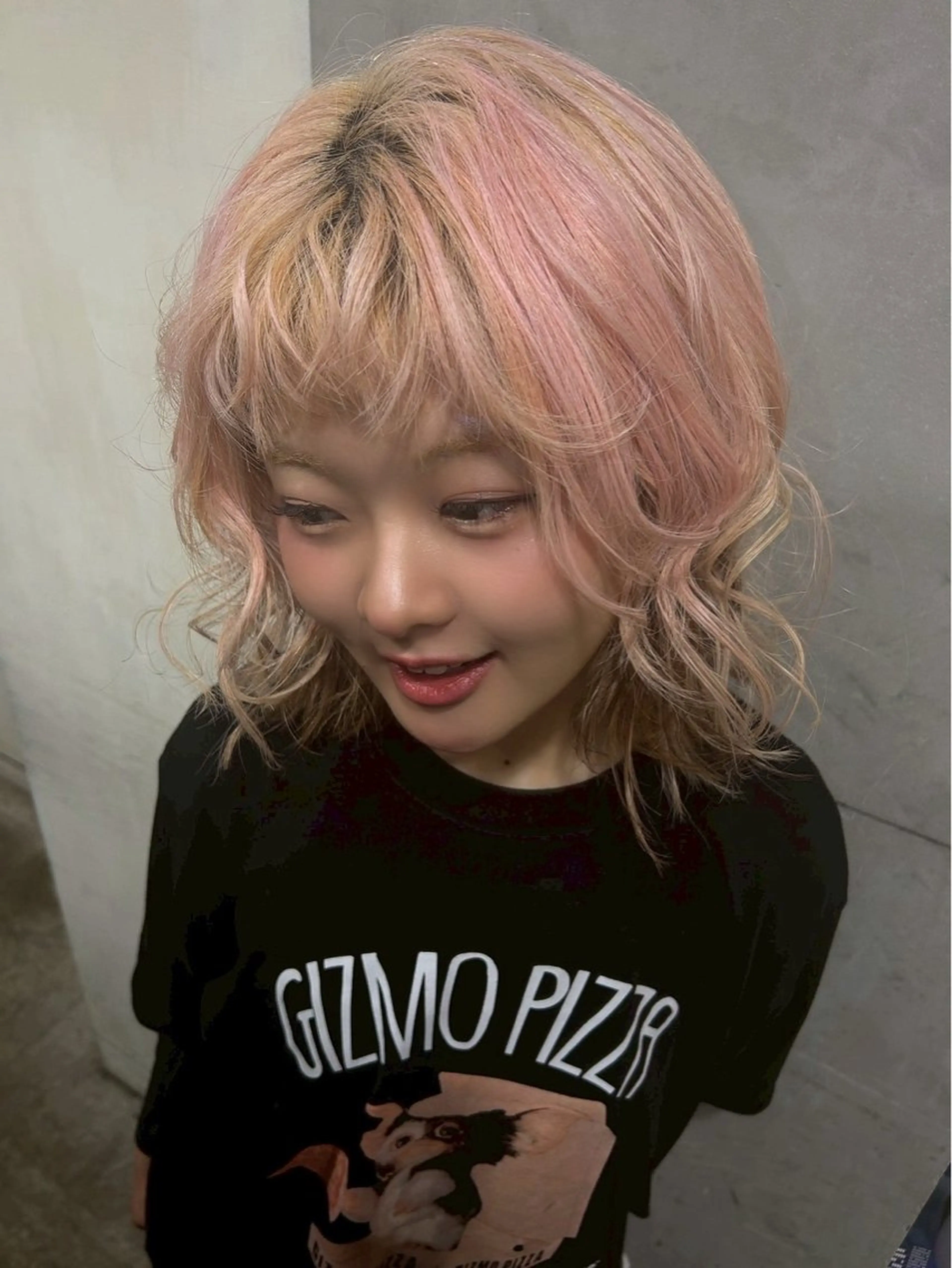 ミディアム ミディアムパーマ 小此木 環のヘアスタイル