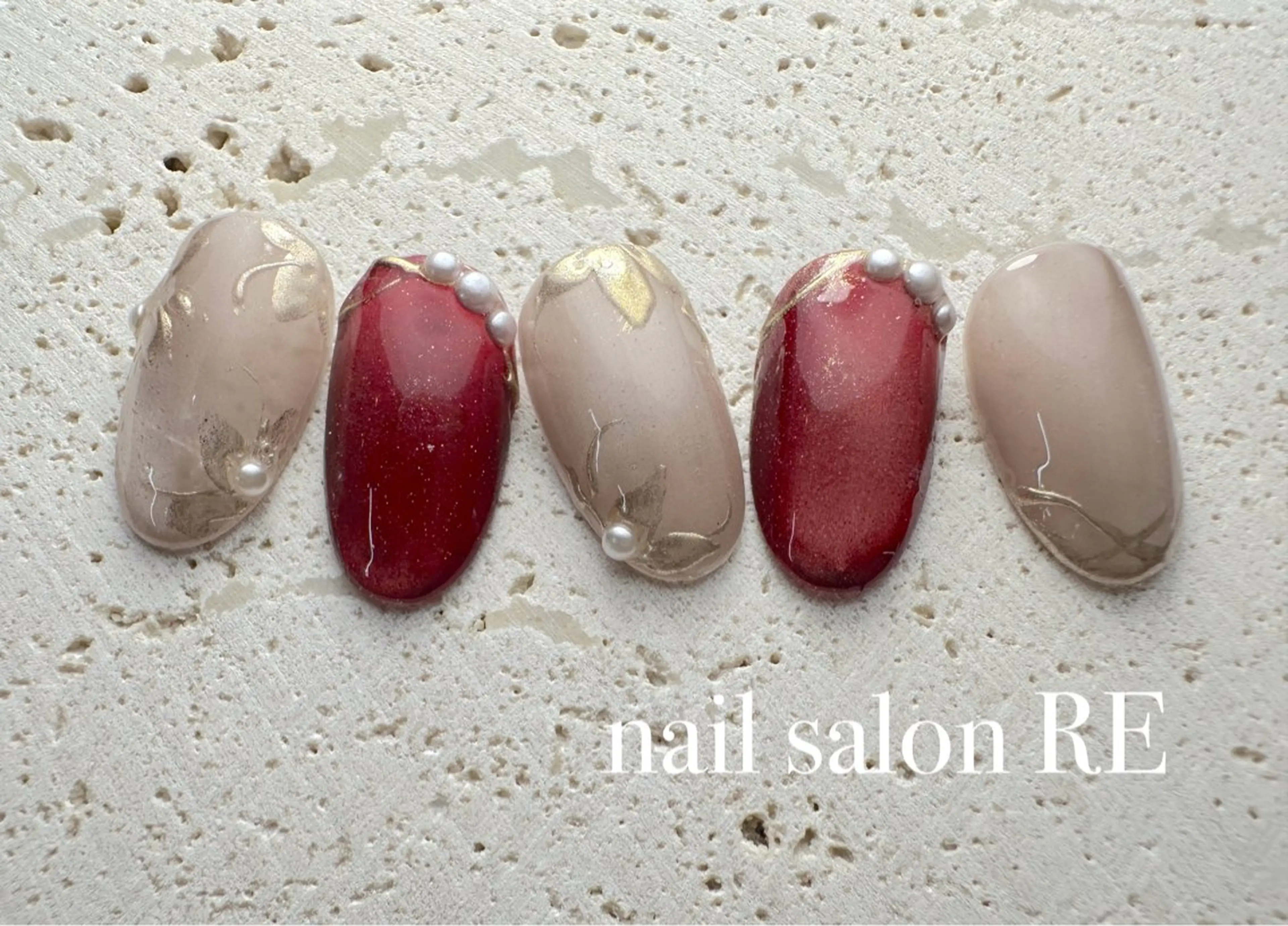 カラー nail salon REのネイルデザイン