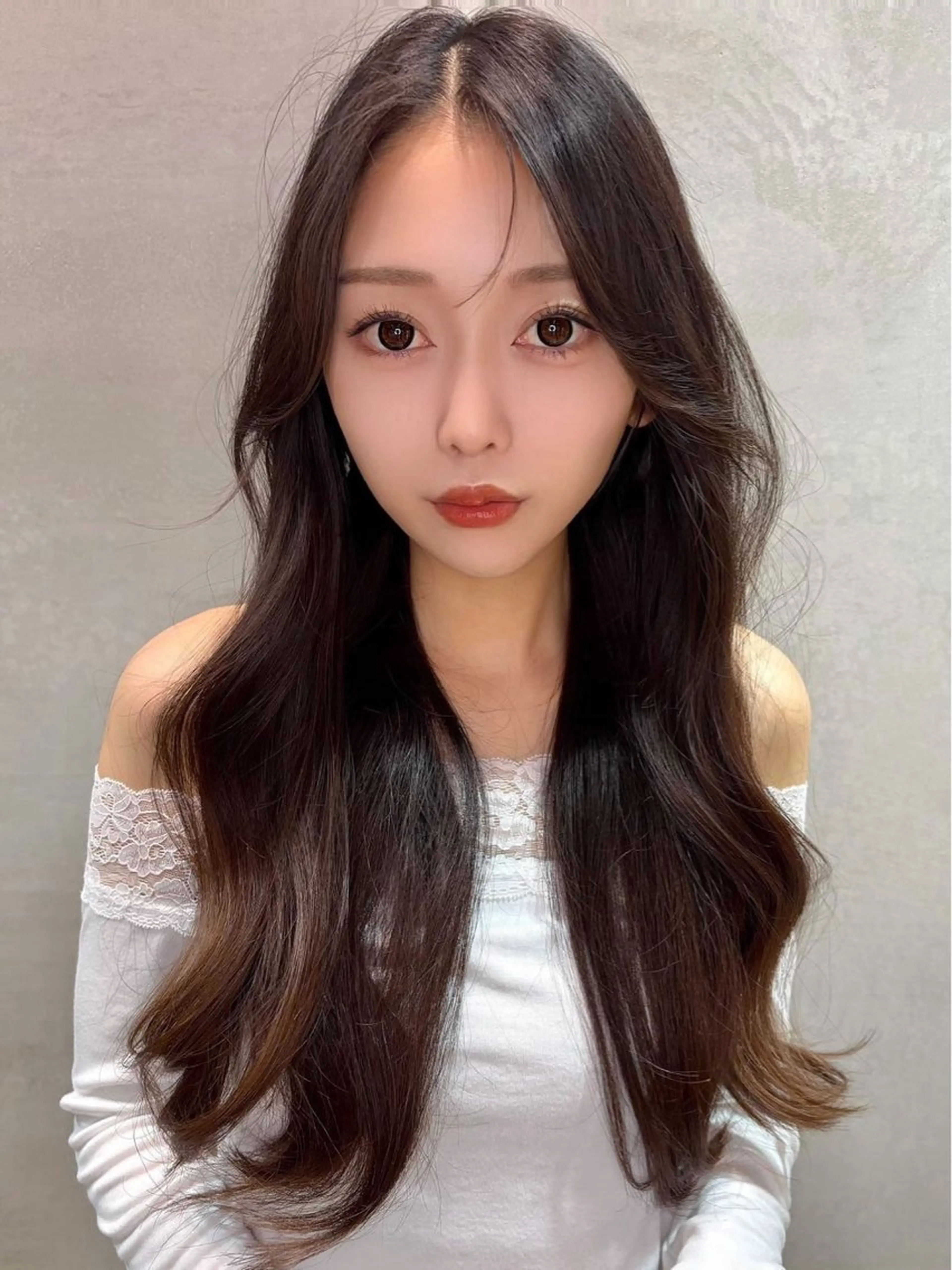 ロング カット トリートメント 仙台Ｉ韓国レイヤー Ｉ髪質改善Ｉ伊藤拓海のヘアスタイル