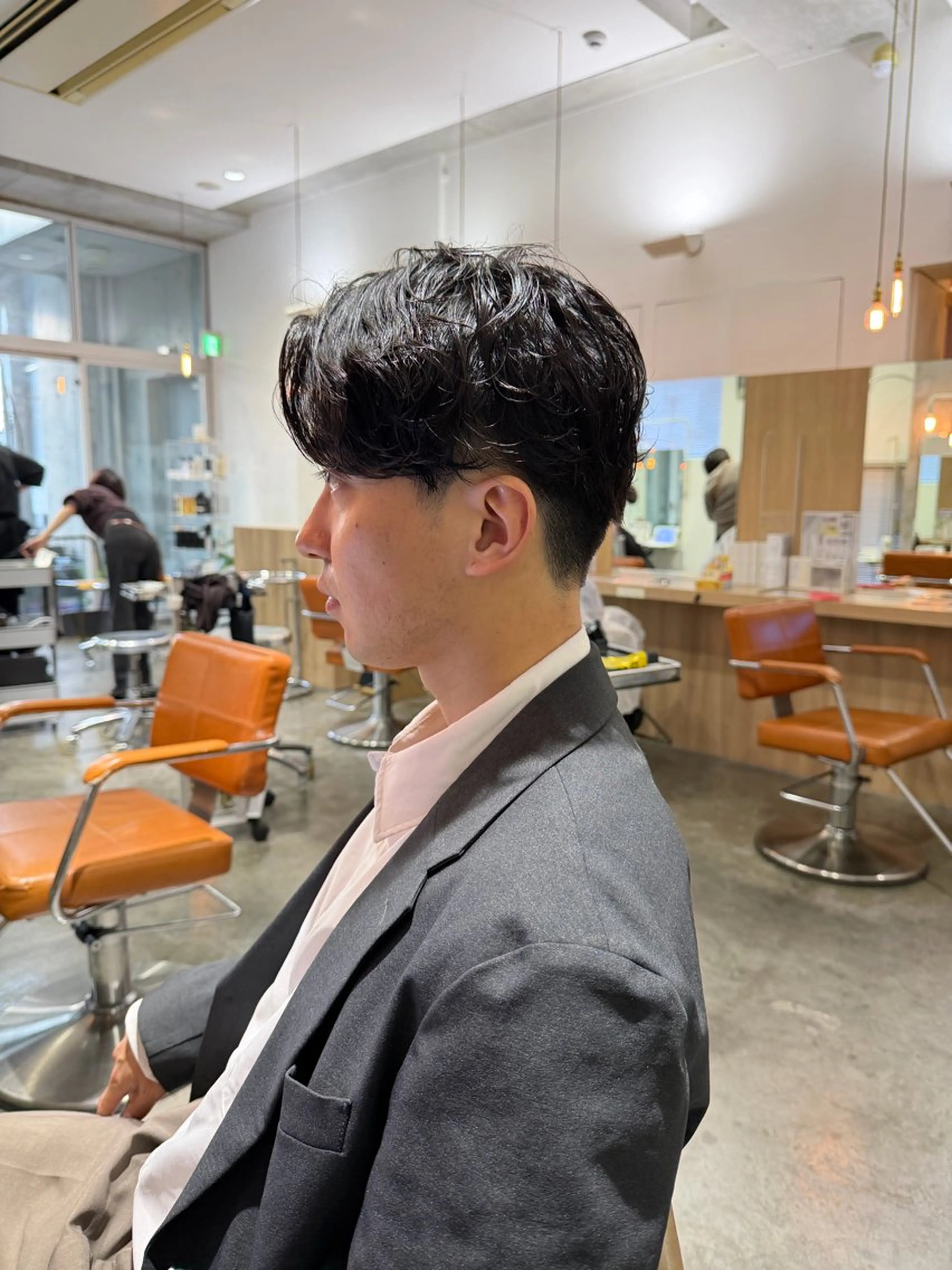 【メンズ限定‼️】メンズカット+ニュアンスパーマの写真