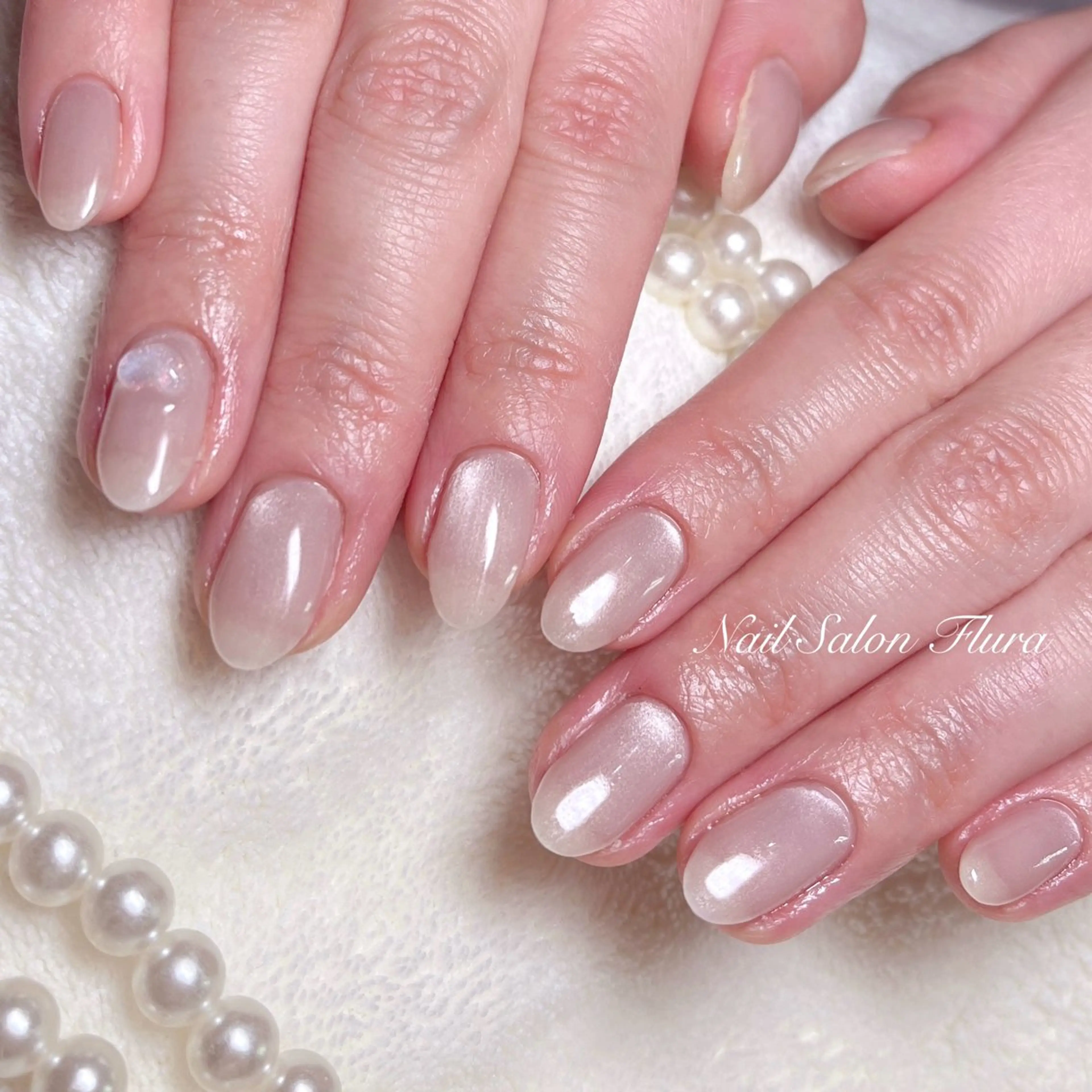 ネイル マグネットネイル ハンドネイル NailSalon Fluraのネイルデザイン