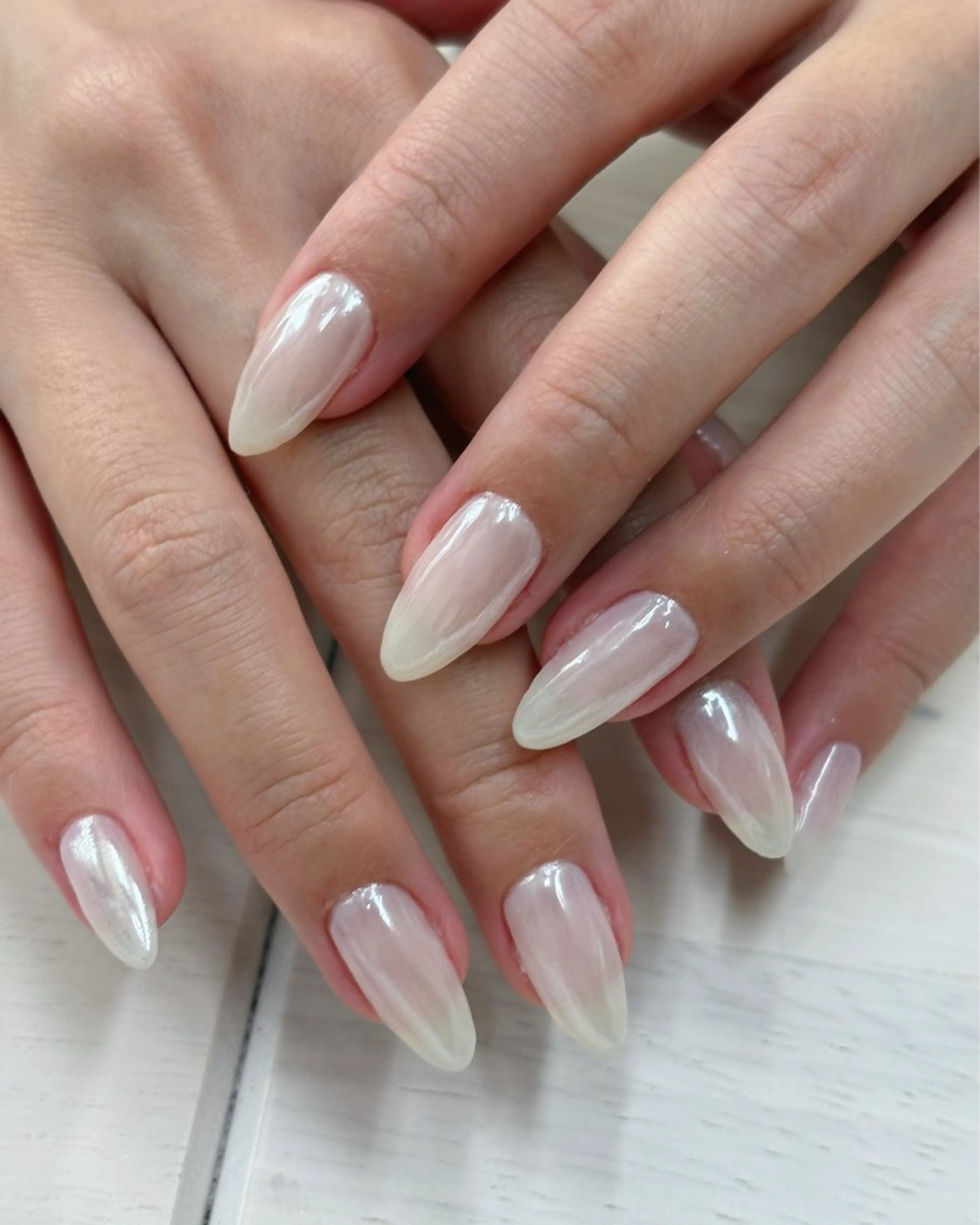 ネイル ミラーネイル ハンドネイル mumjyu MIKAのネイルデザイン