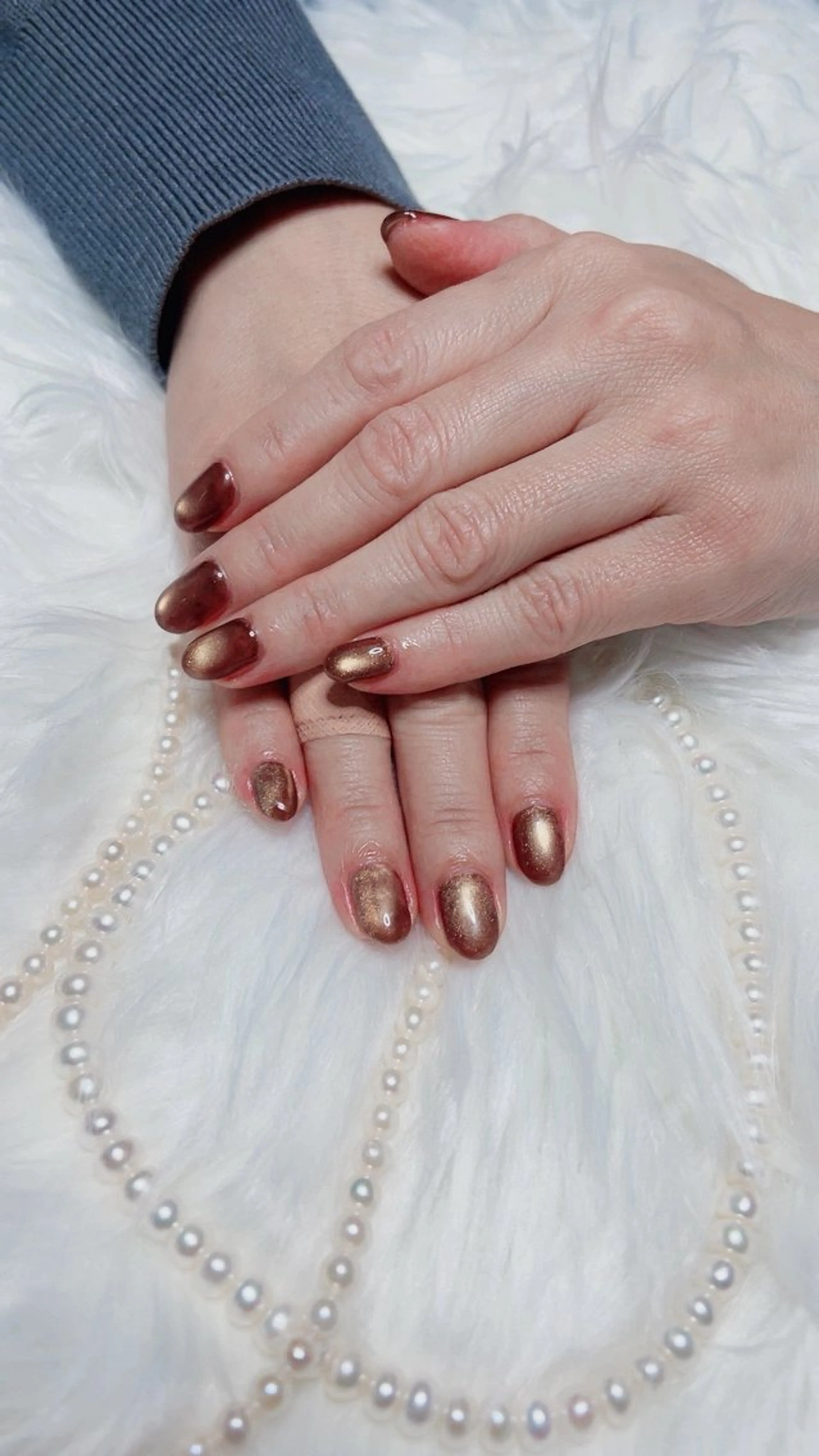 ハントネイル(ワンカラー)オフなしの写真