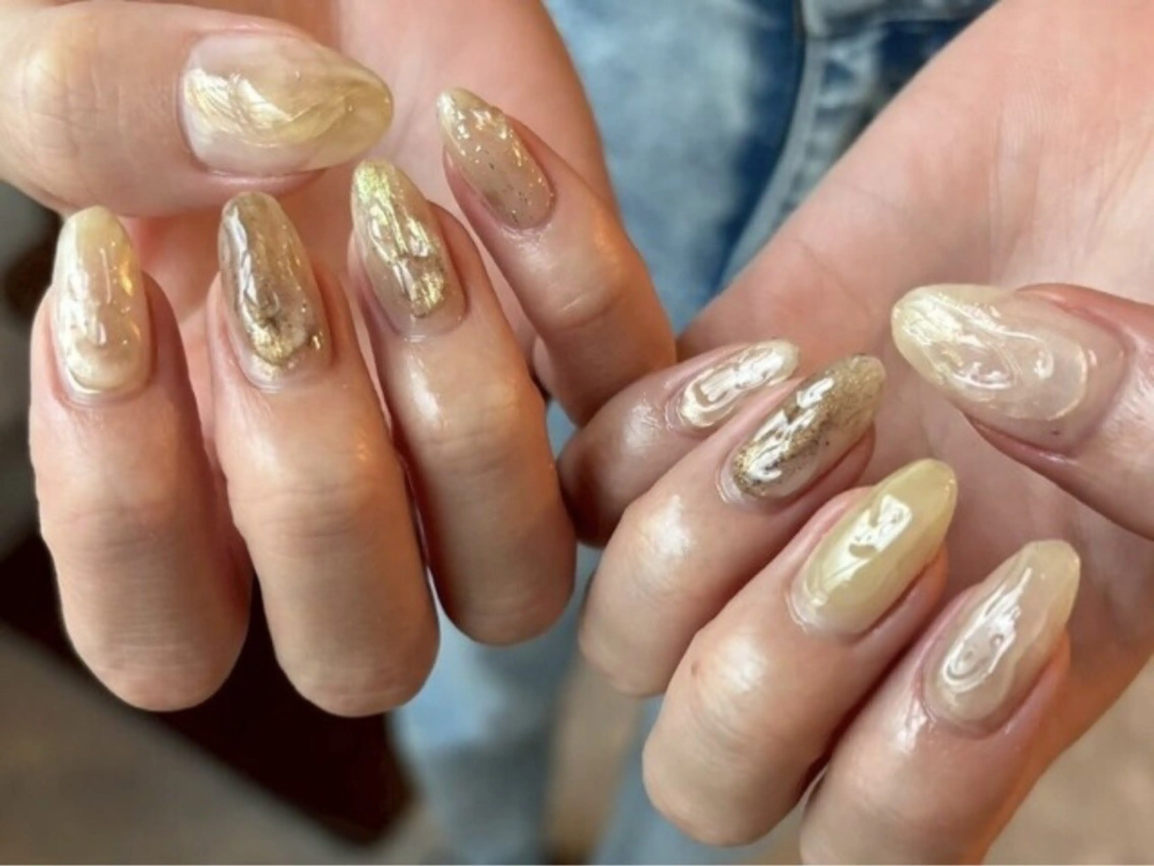 【限定価格】［オフ無］ 60minデ ザイン/時間内でやり放題💅シンプルネイル/持ち込みok♥の写真