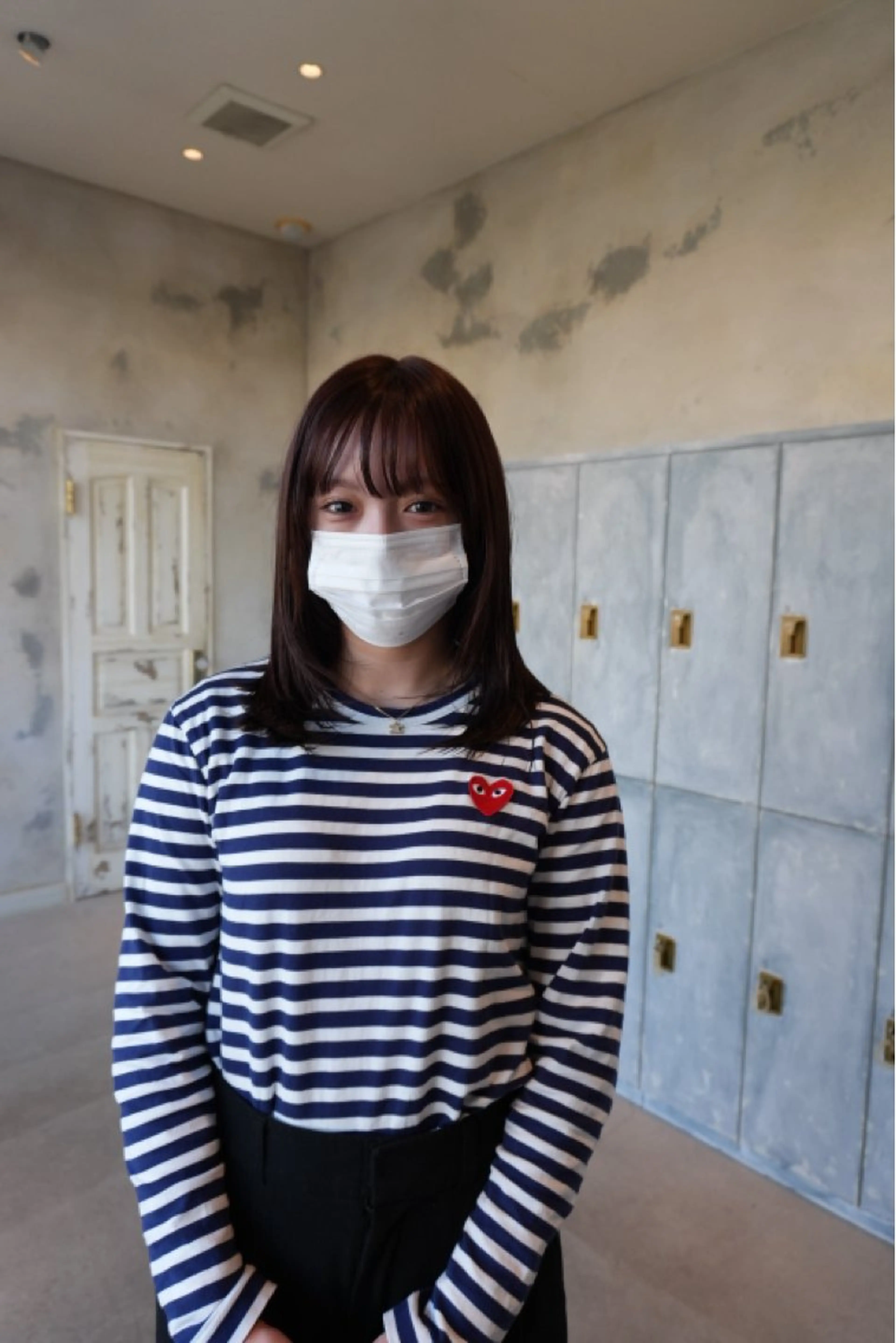 ミディアム カラー なかやま れいかのヘアスタイル