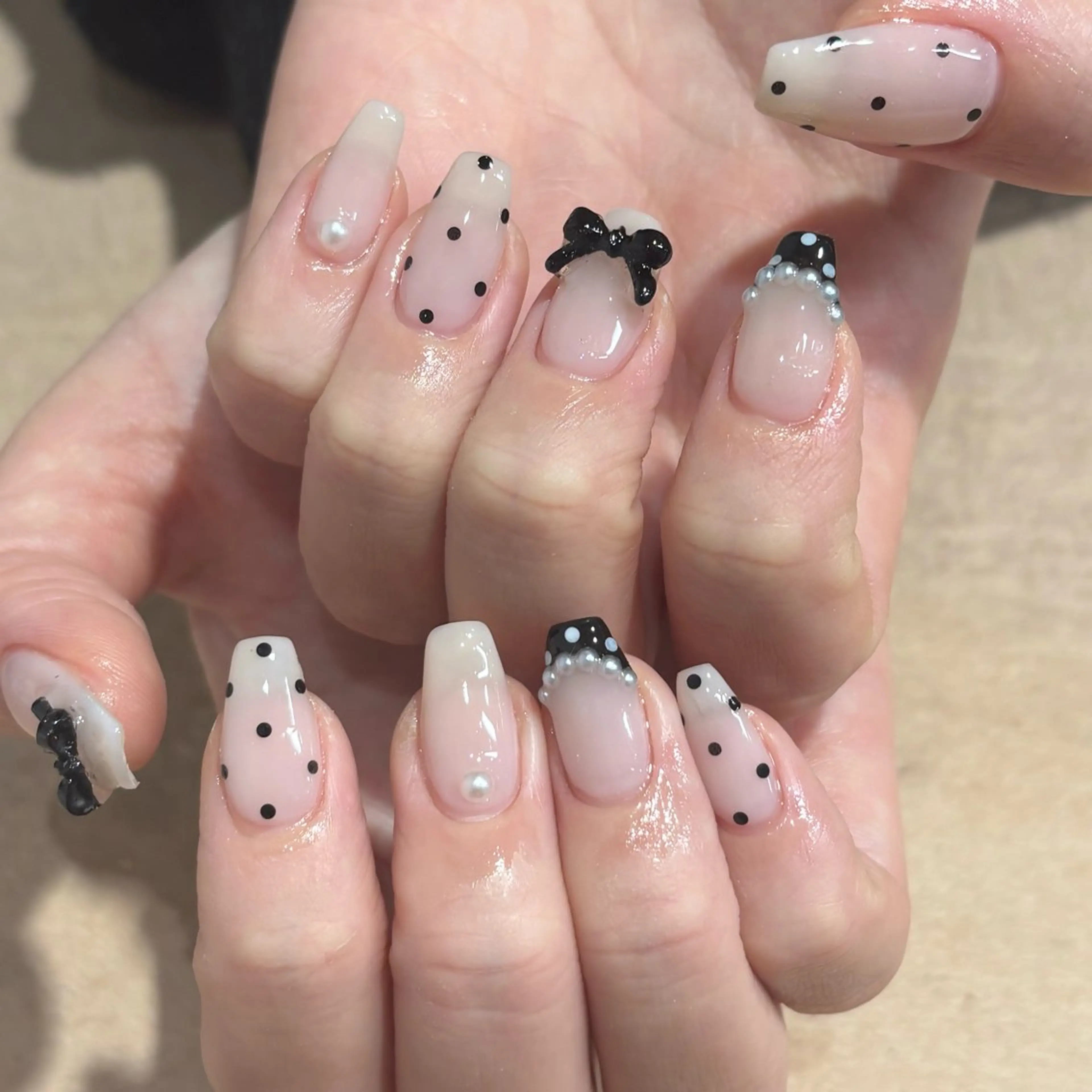 ネイル ガーリー 持ち込み モデル様募集中♡ Kokomi🍮のネイルデザイン