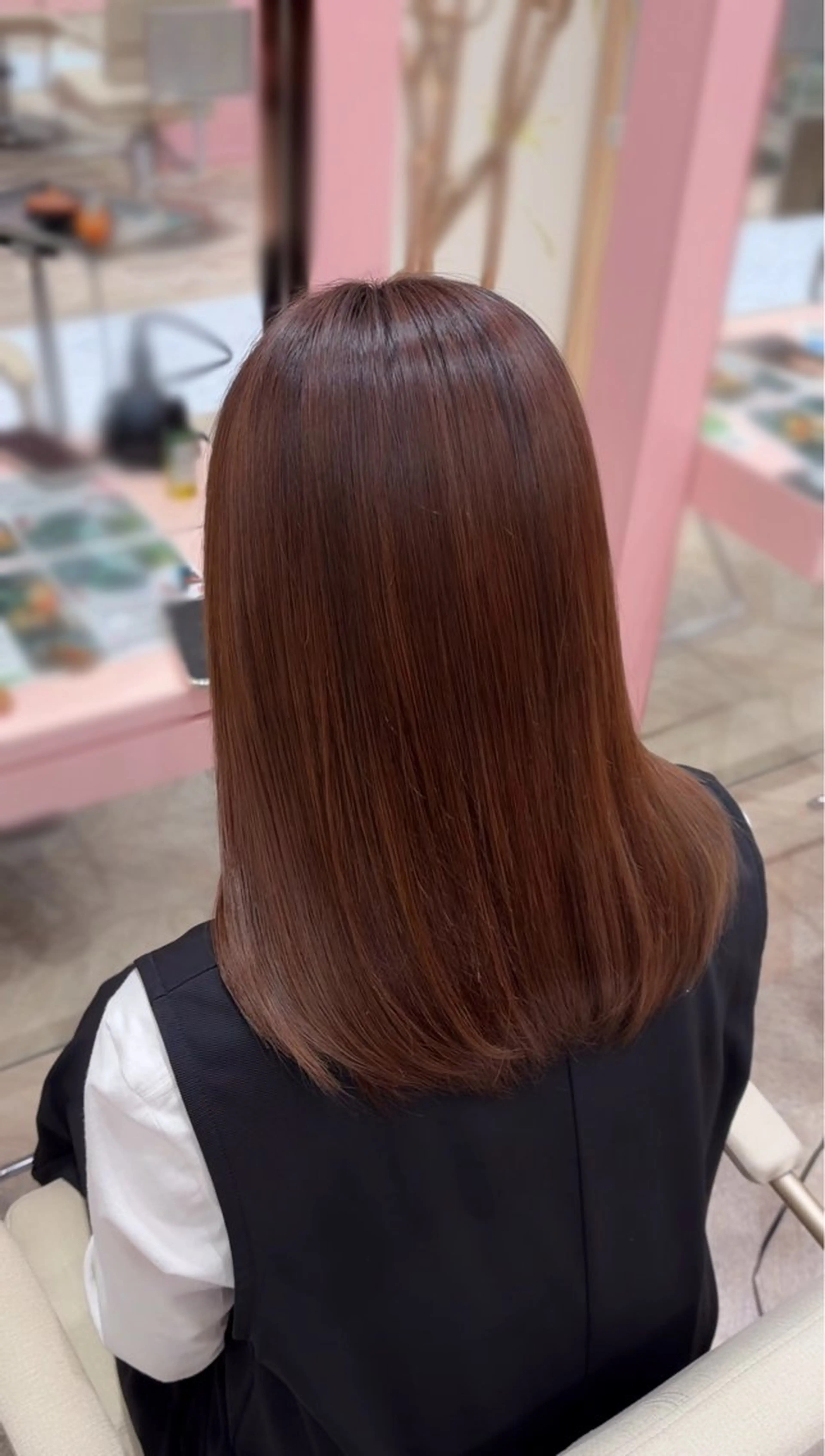 ミディアム ヘアカラー 💖 NAO /透明感カラー 💖のヘアスタイル