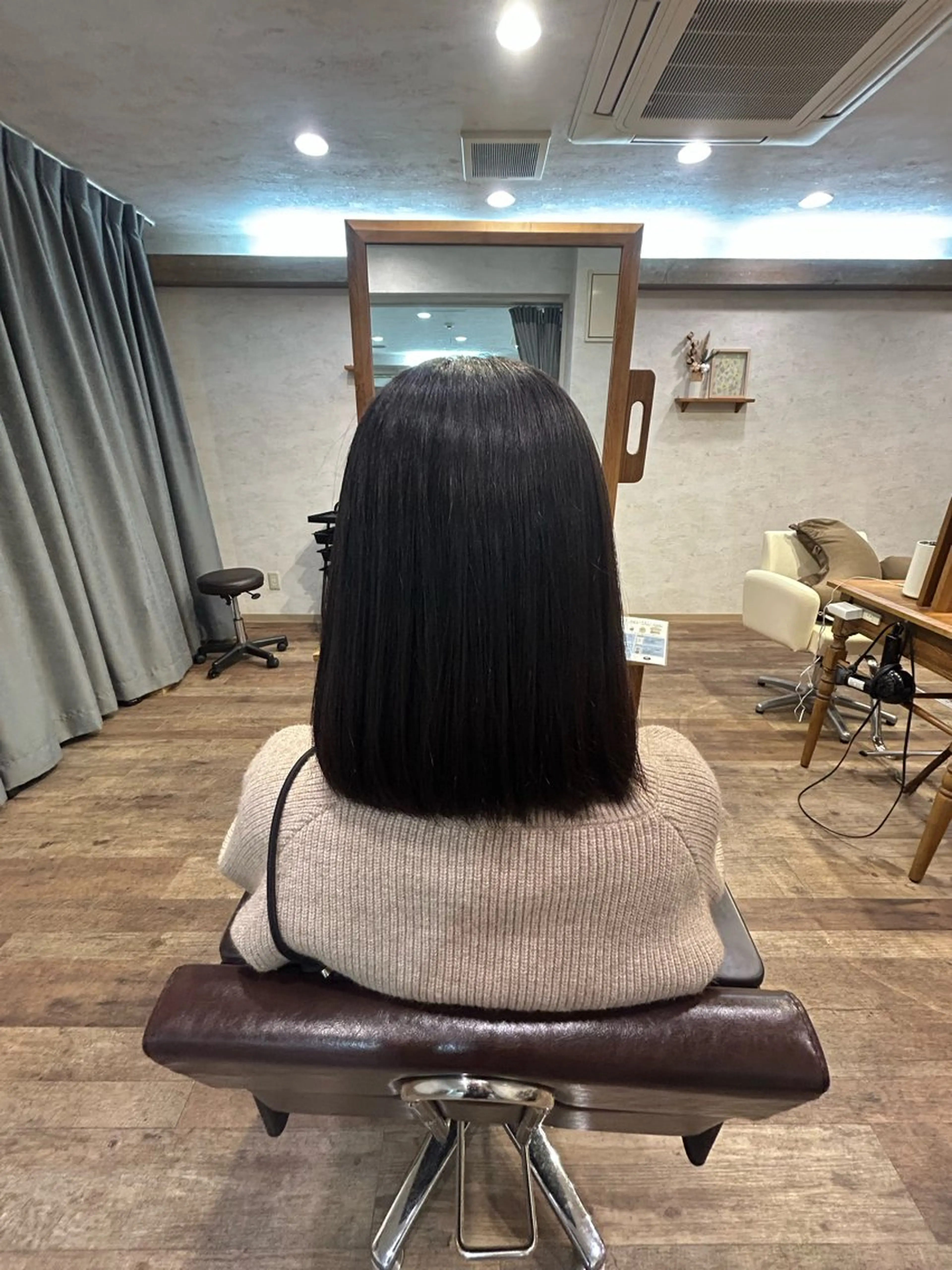 ミディアム トリートメント 吉田 萌花のヘアスタイル