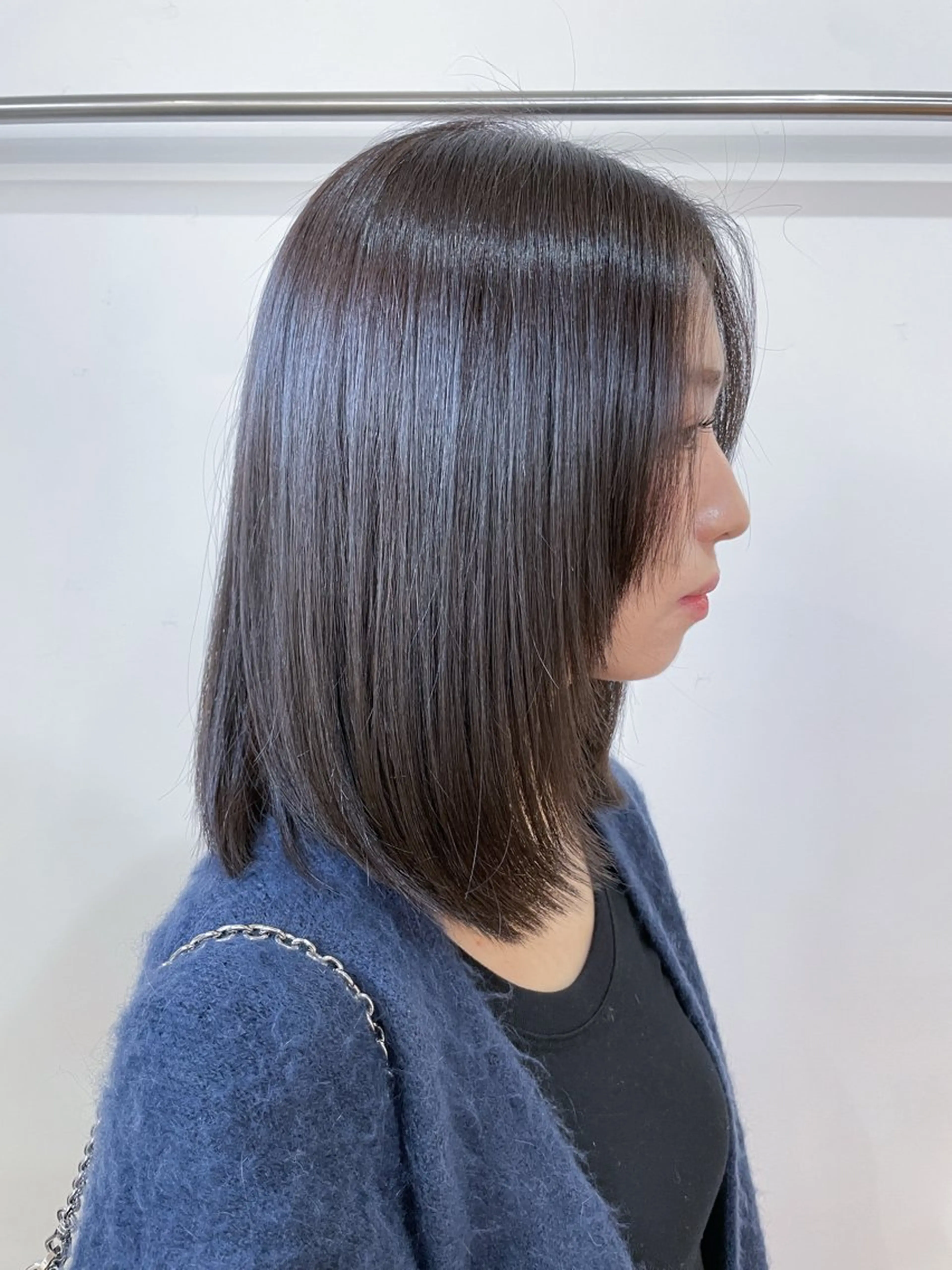 ミディアム こむぎ/ky-go6 ボブ/レイヤーのヘアスタイル