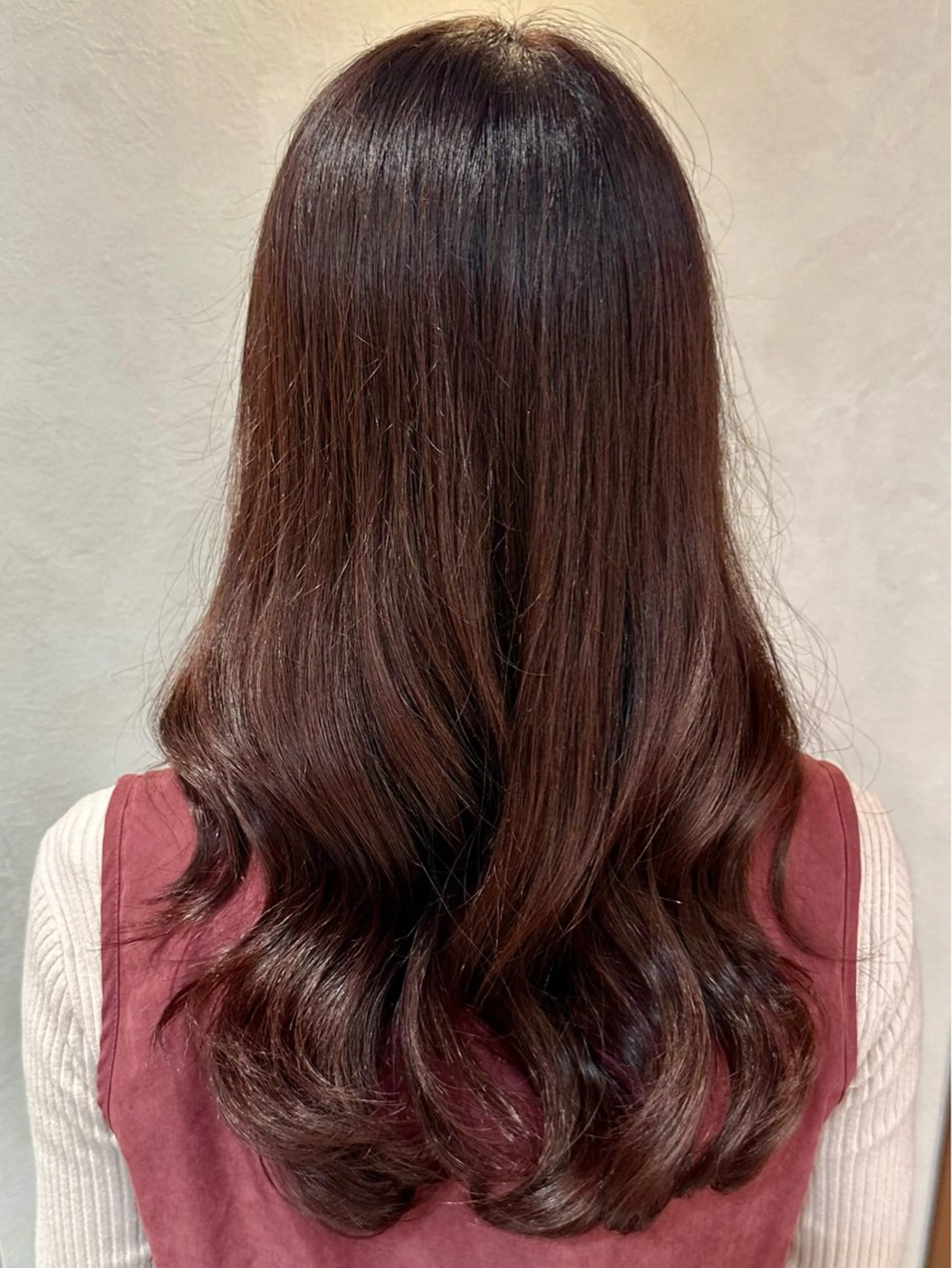 ロング カラー ブリーチ ブリーチなしカラー レイヤー/艶髪/ 髪質改善/YUYAのヘアスタイル