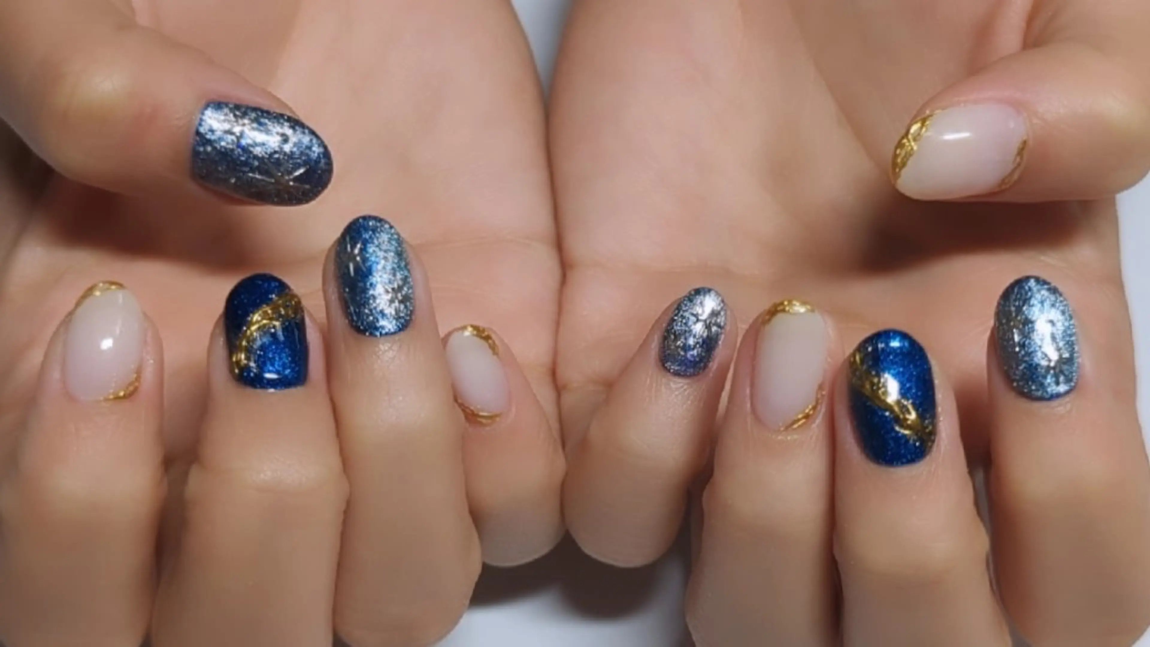 ネイル 長さ出し ハンドネイル ☆ KANON☆のネイルデザイン