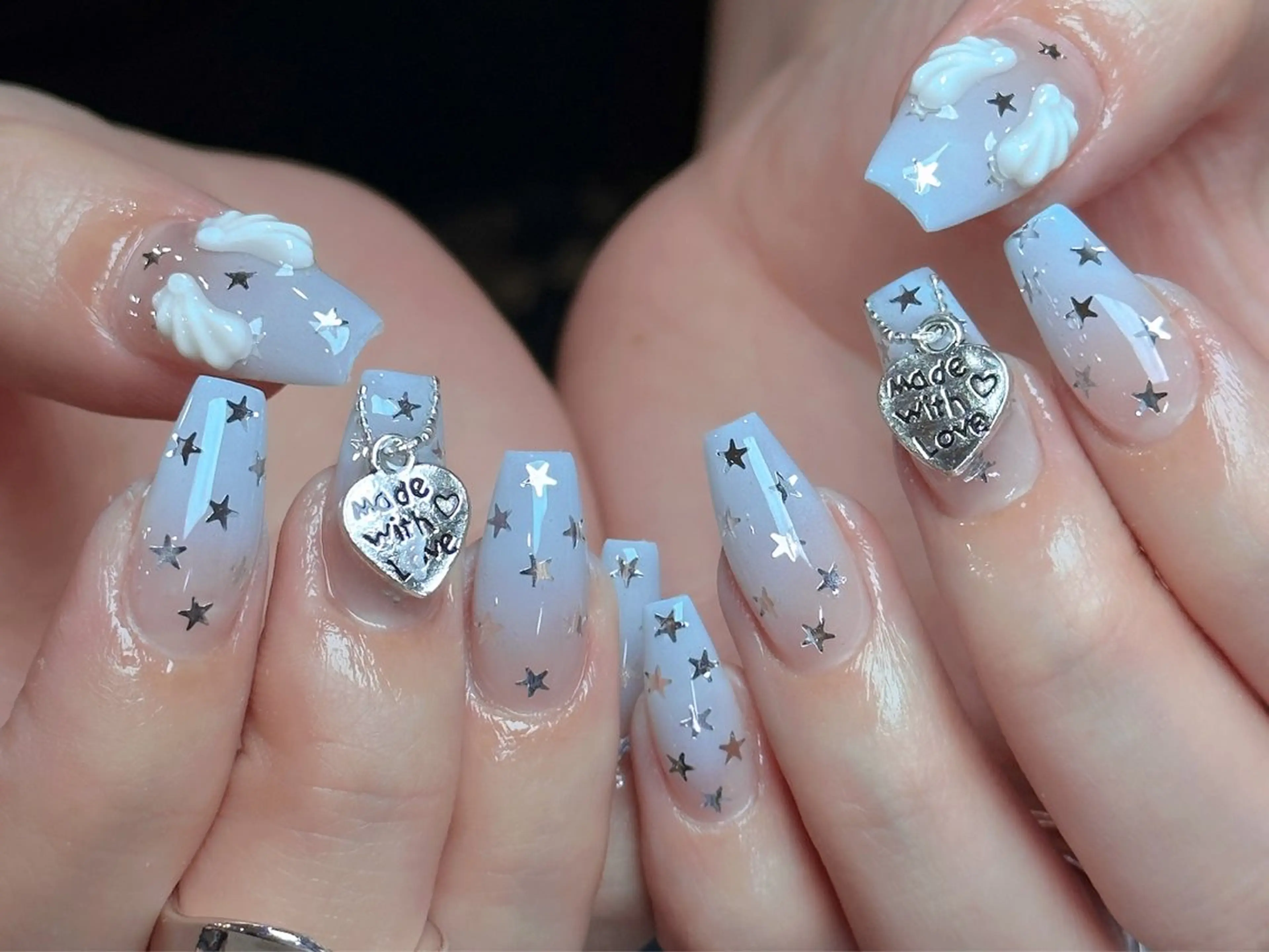 ネイル ハンドネイル Dark honey スカルプ専門原宿店のネイルデザイン