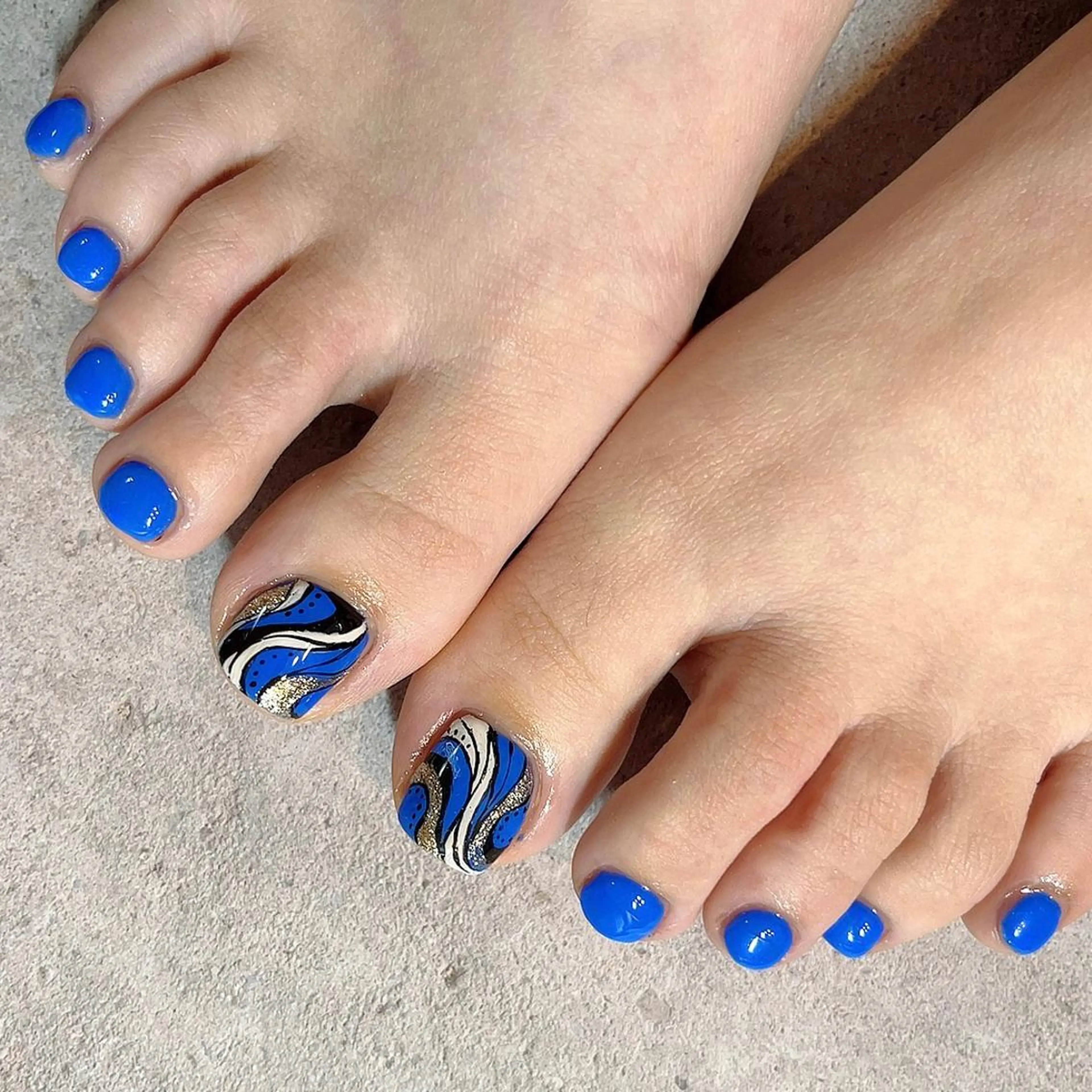 ネイル フットネイル しば まなみのネイルデザイン