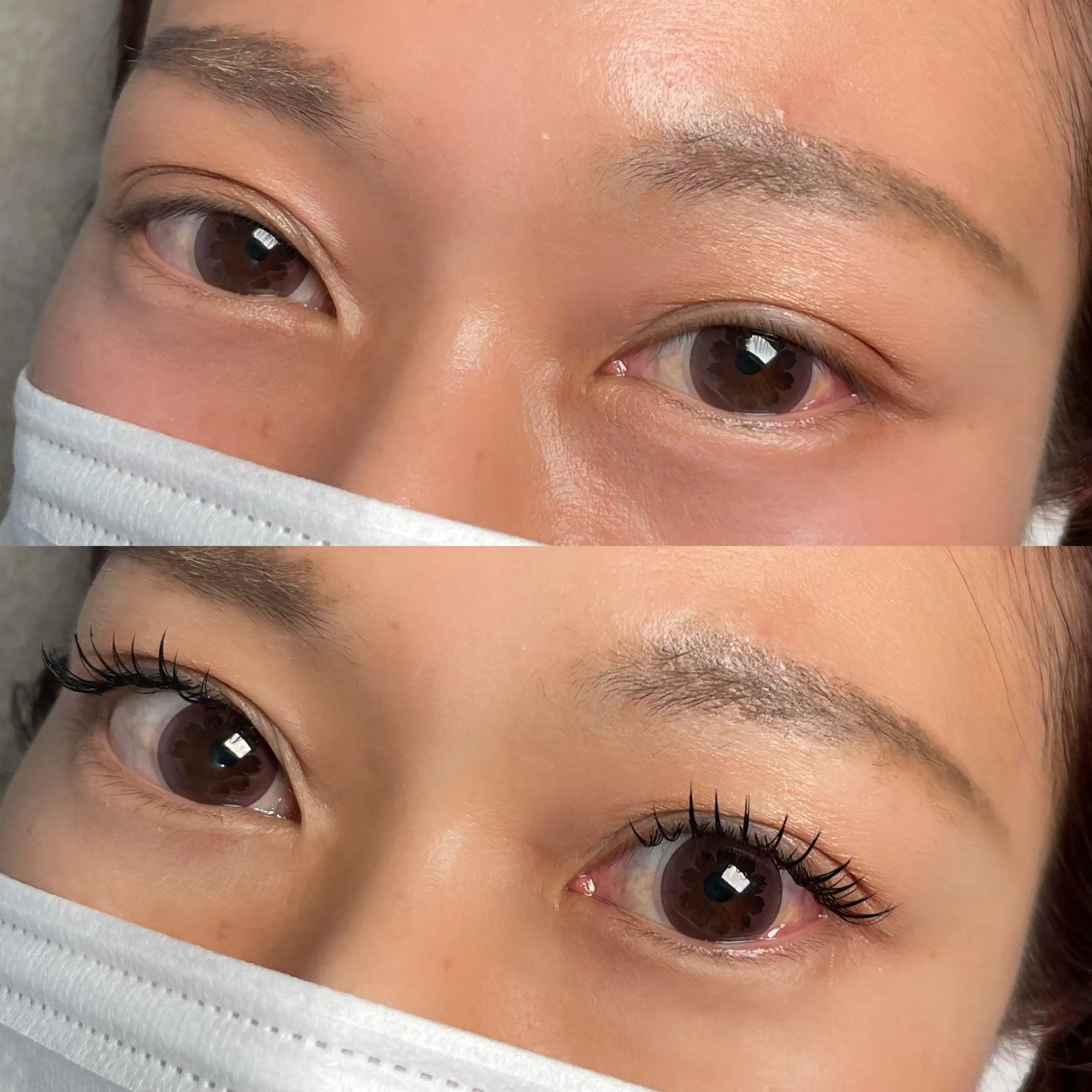 マツエク・マツパ フラットラッシュ nail&eye Rapportのマツエク・マツパデザイン