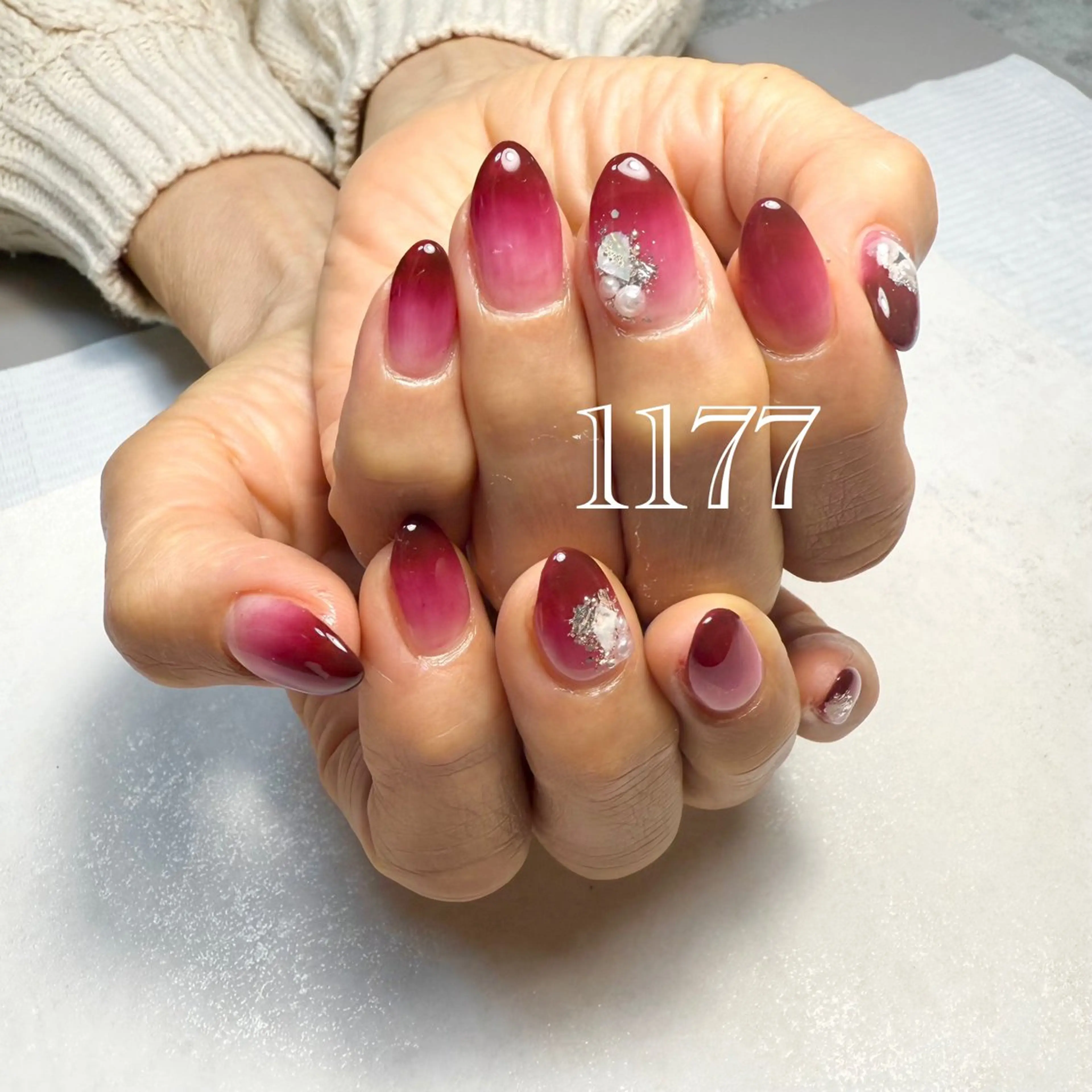 ネイル ハンドネイル nailsalon 1177のネイルデザイン