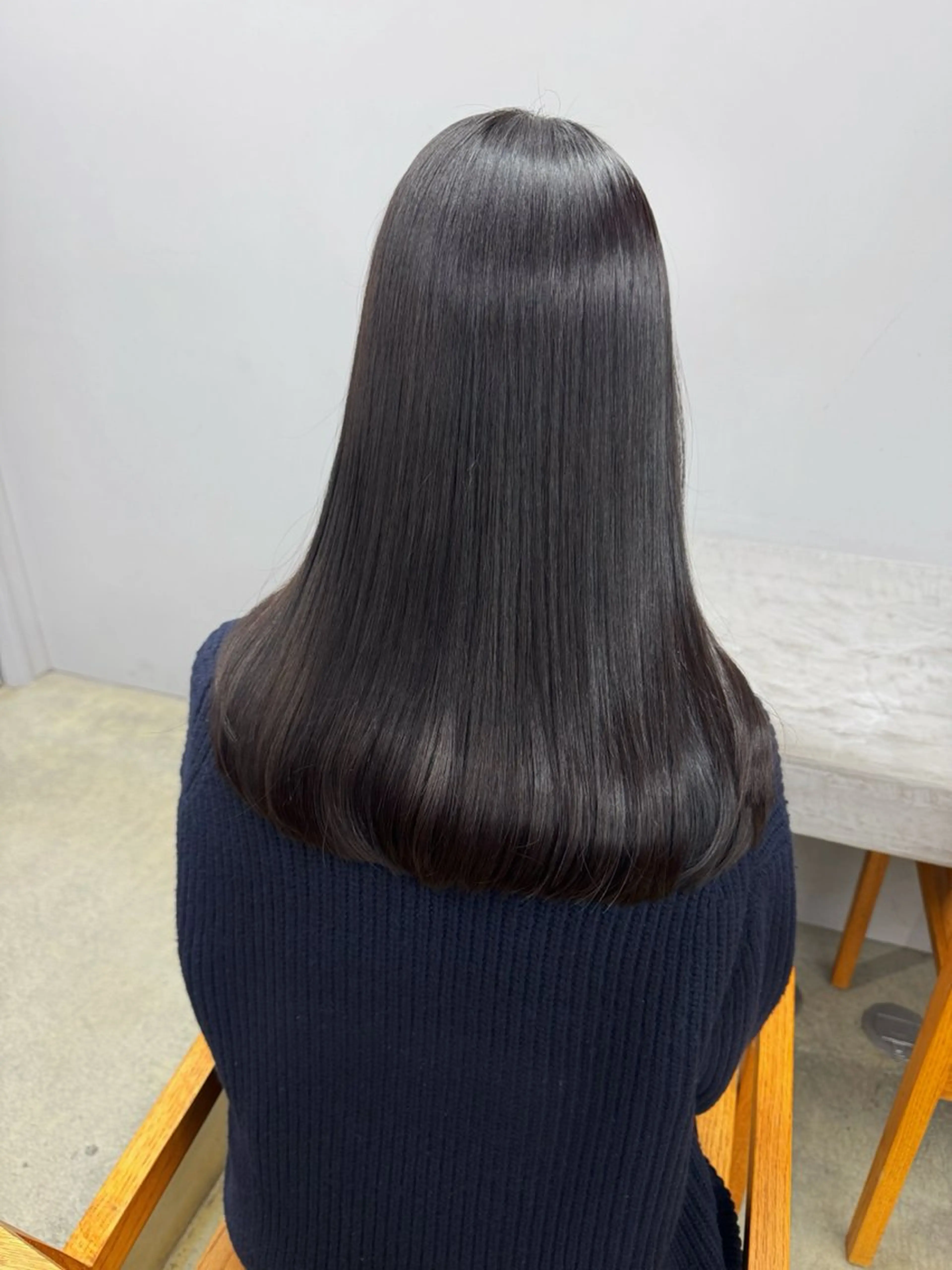 カラー カット ヘアカラー maina/透明感 ベージュ/ブラウンのヘアスタイル