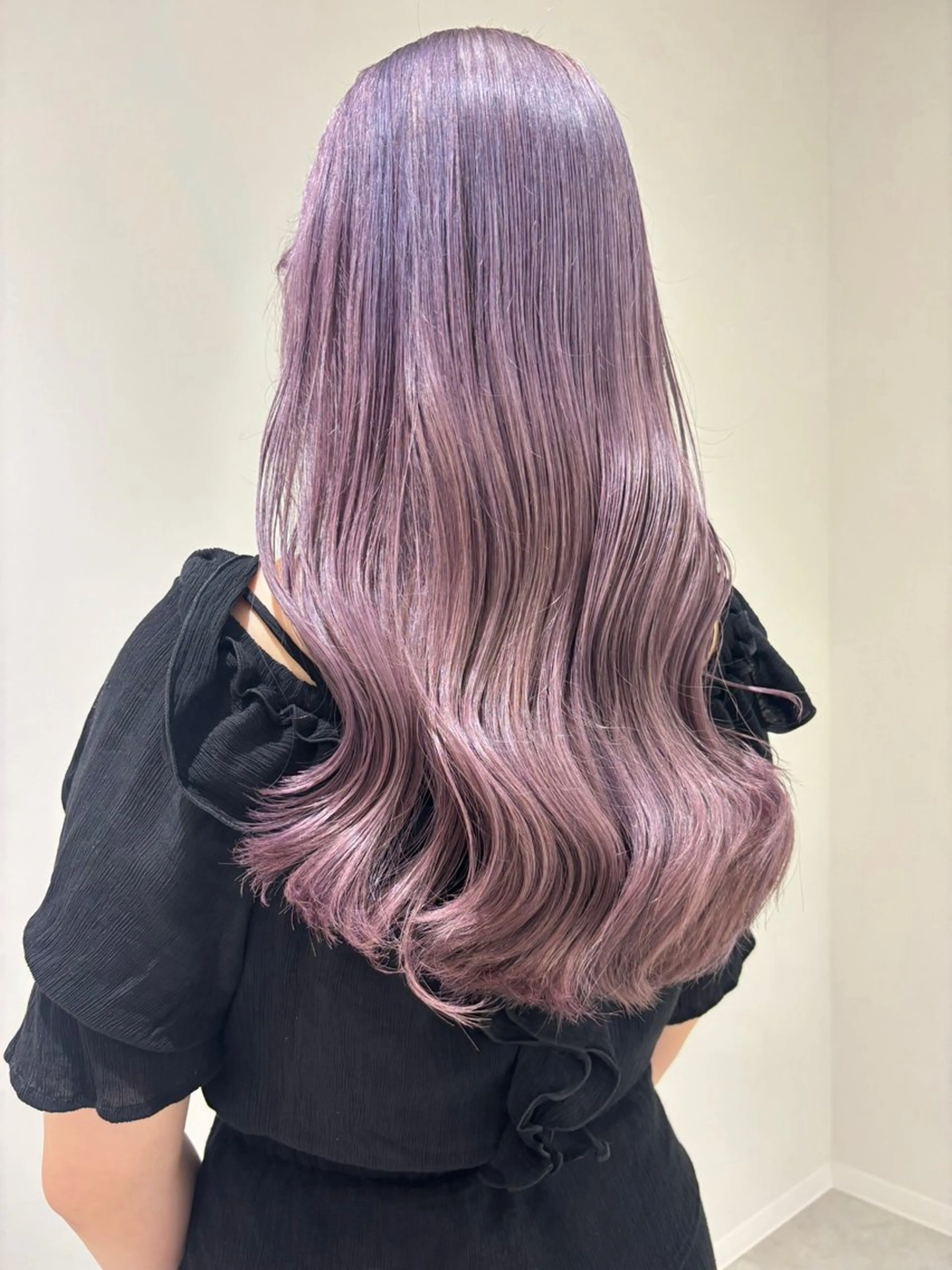 ロング カラー ヘアカラー 🩶ダブルカラー/ 透明感カラー✝️るみのヘアスタイル