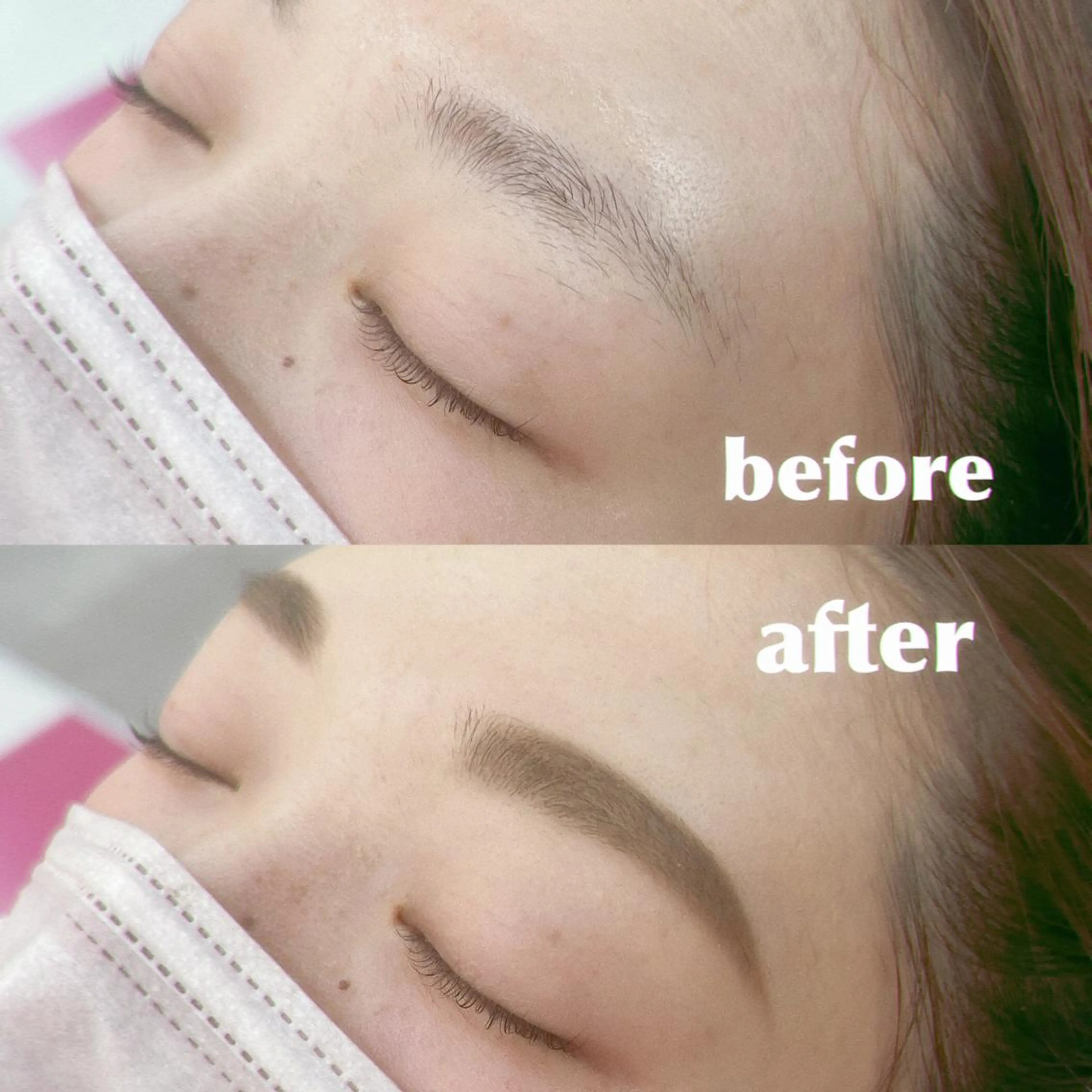 アイブロウ ELU.☁️ ARIのヘアスタイル