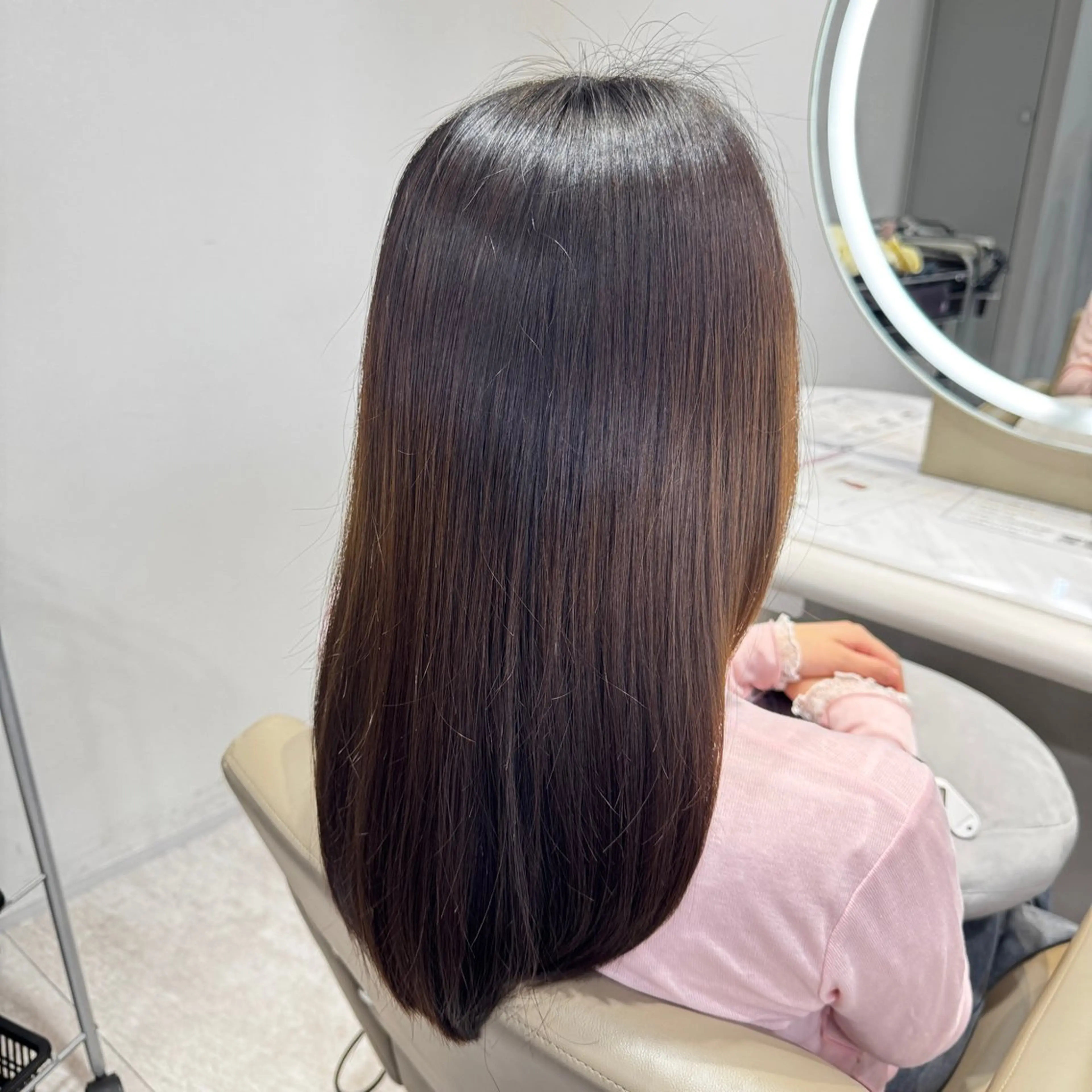 セミロング カラー ヘアカラー Agnos 武村 魁のヘアスタイル