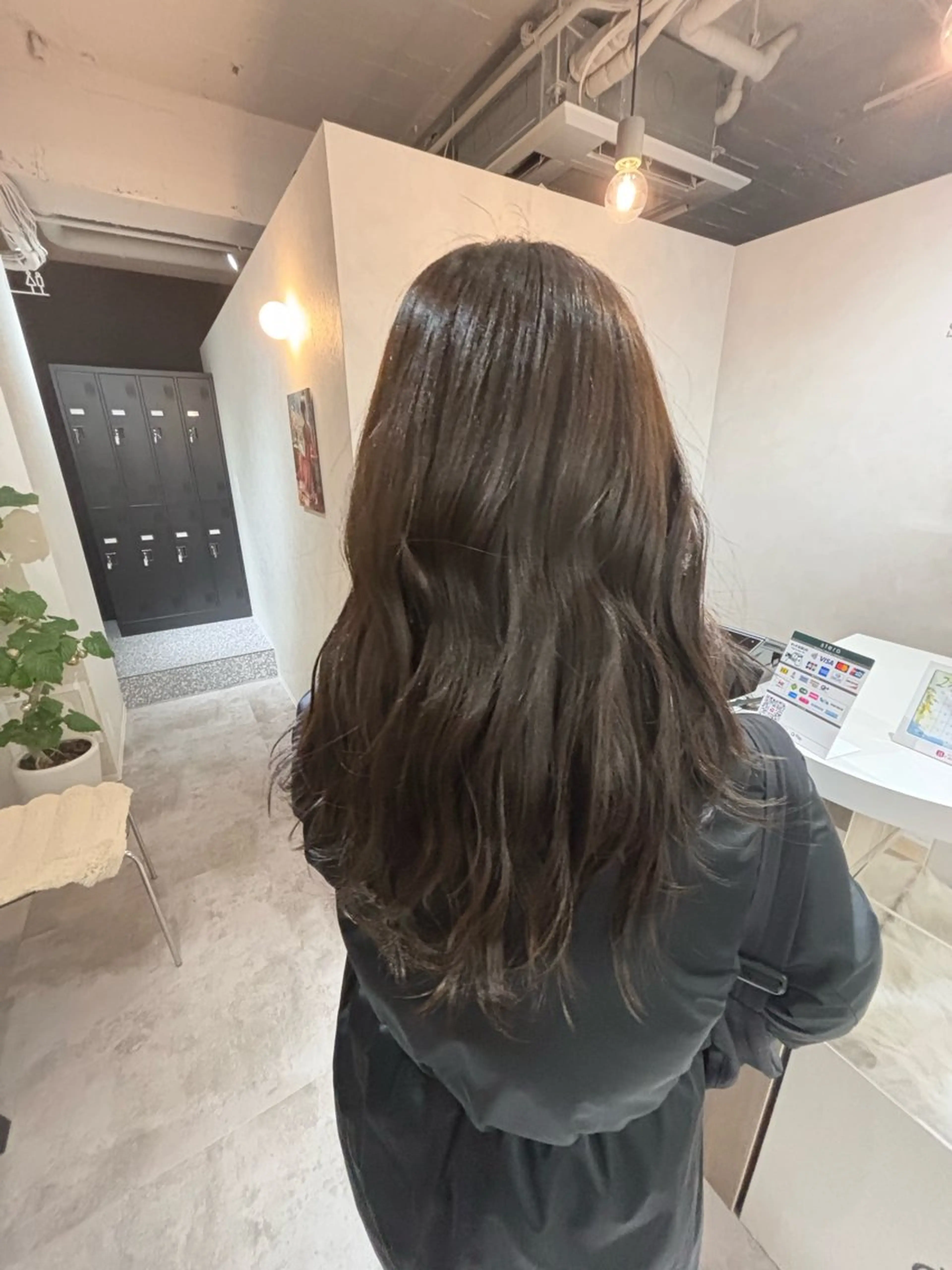 ロング カラー 透明感カラー グレージュ 🩶CHIRI🩶/ LUMIERのヘアスタイル