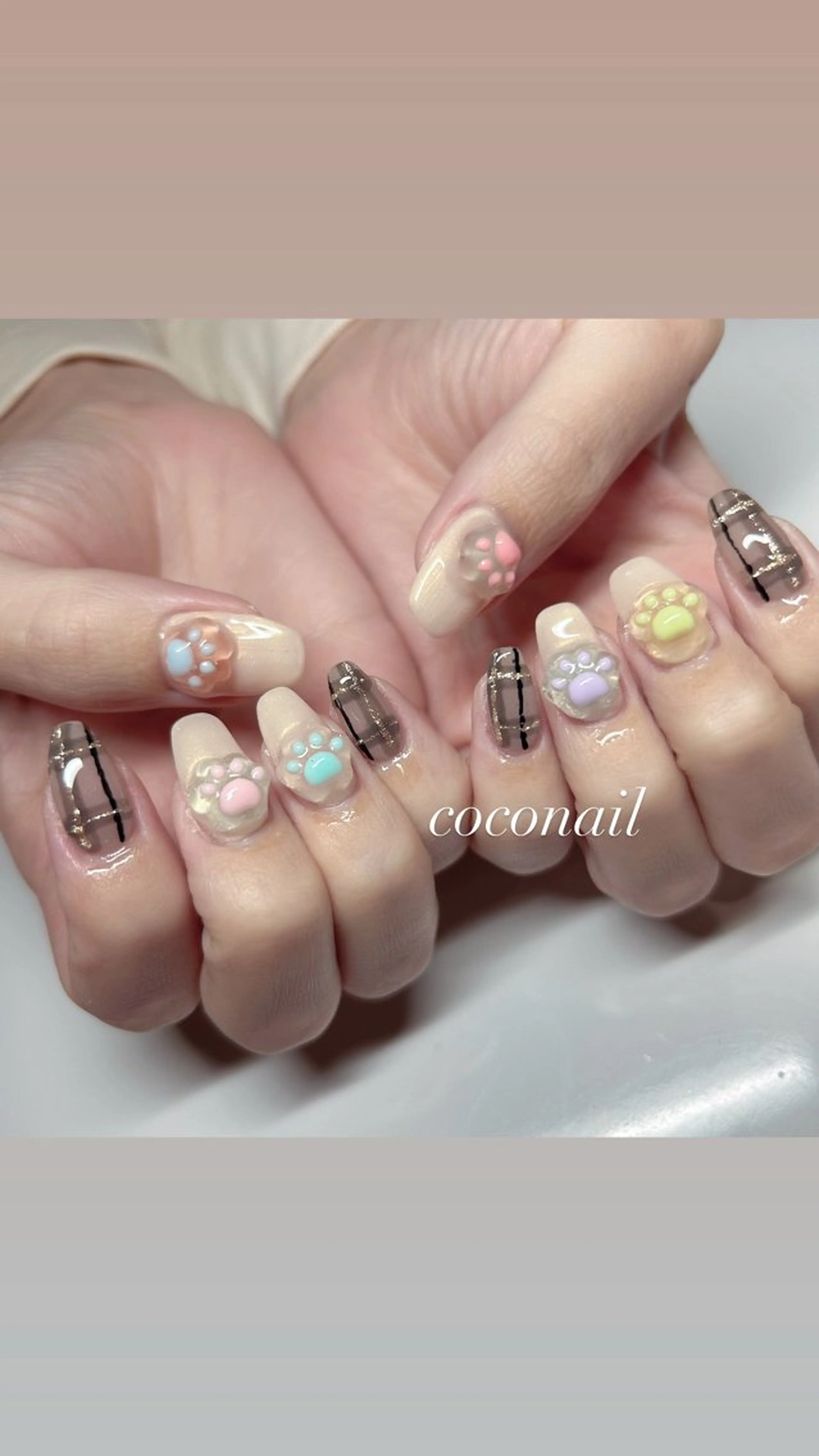 ネイル ネイリスト yuiのネイルデザイン