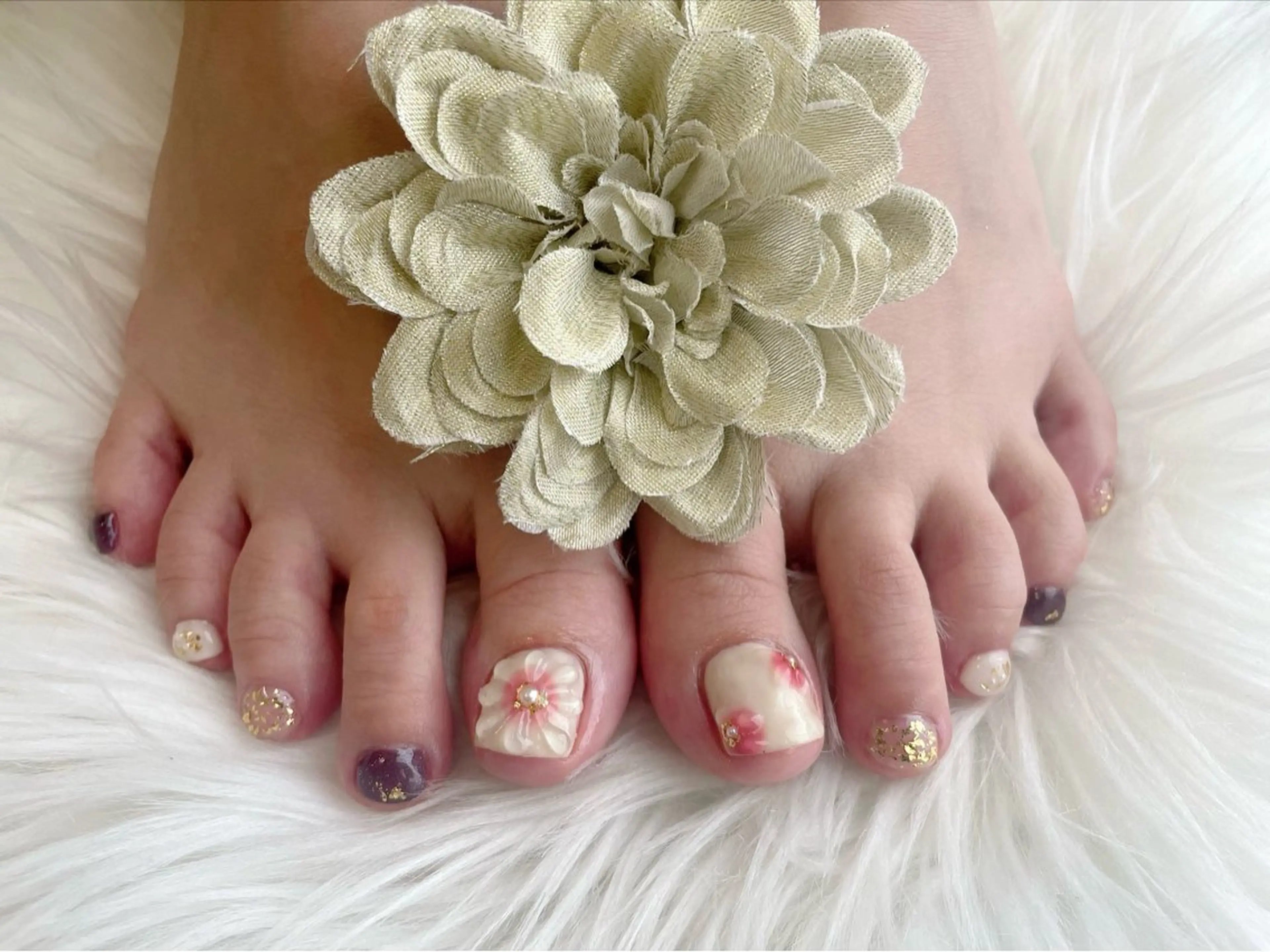 フットネイル自店オフあり（デザイン8本まで）の写真