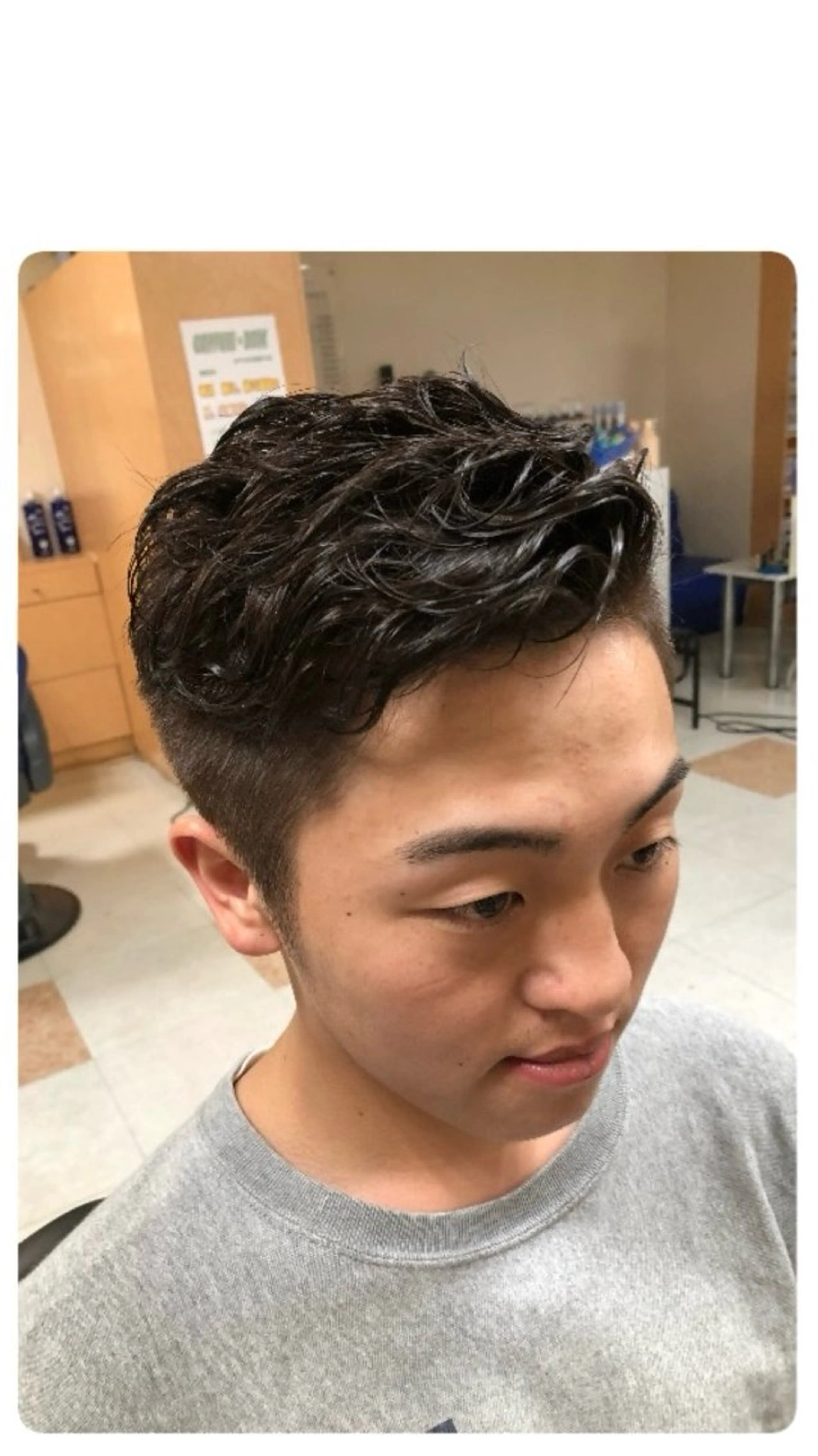 【通常営業】✂︎カット+カラー(おしゃれ染め、白髪染め)+顔剃り🪒+シャンプー+マッサージ。の写真