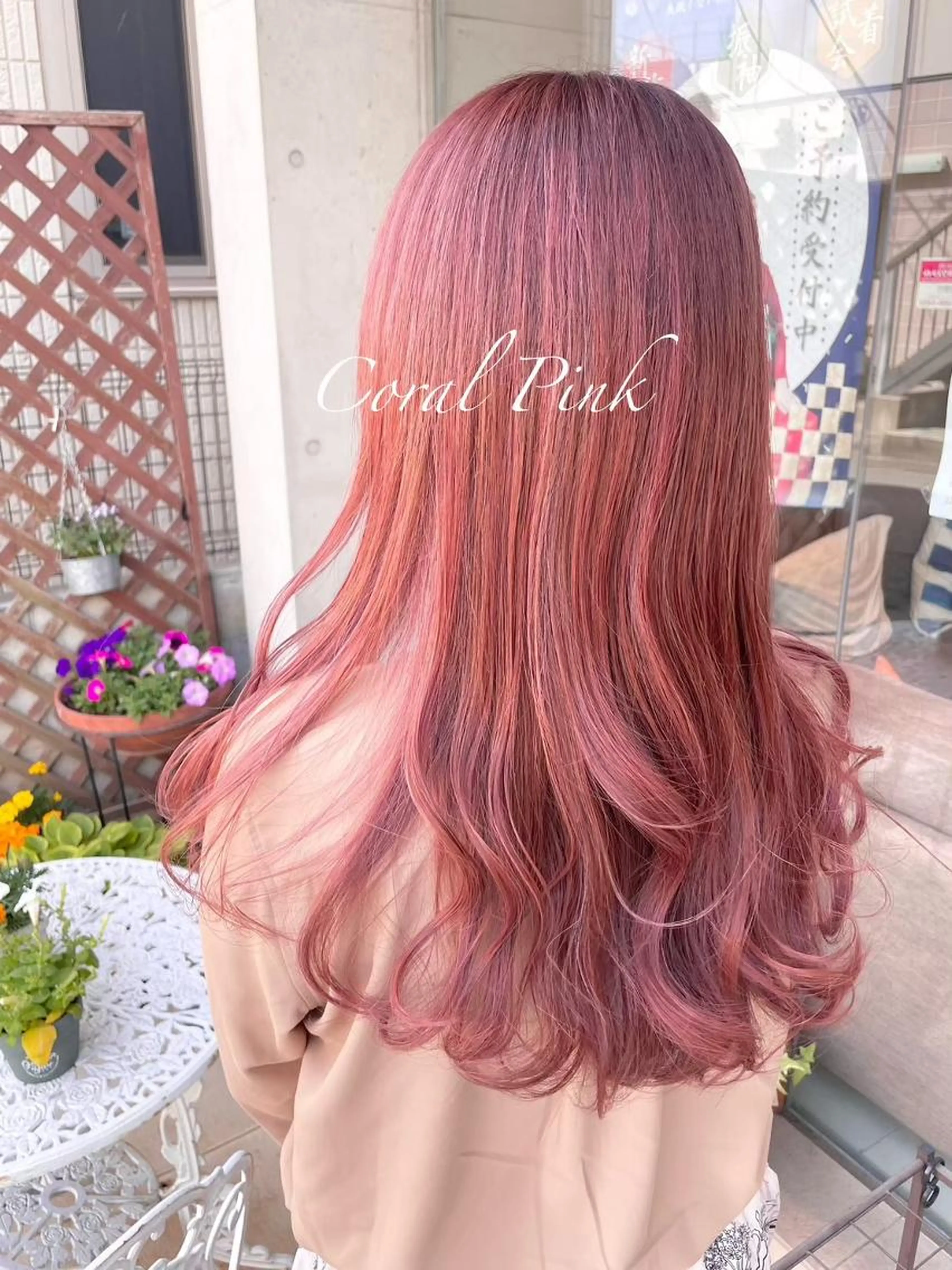 カット+うる艶ワンカラー🦋🌈+泡パックトリートメント💗✨の写真