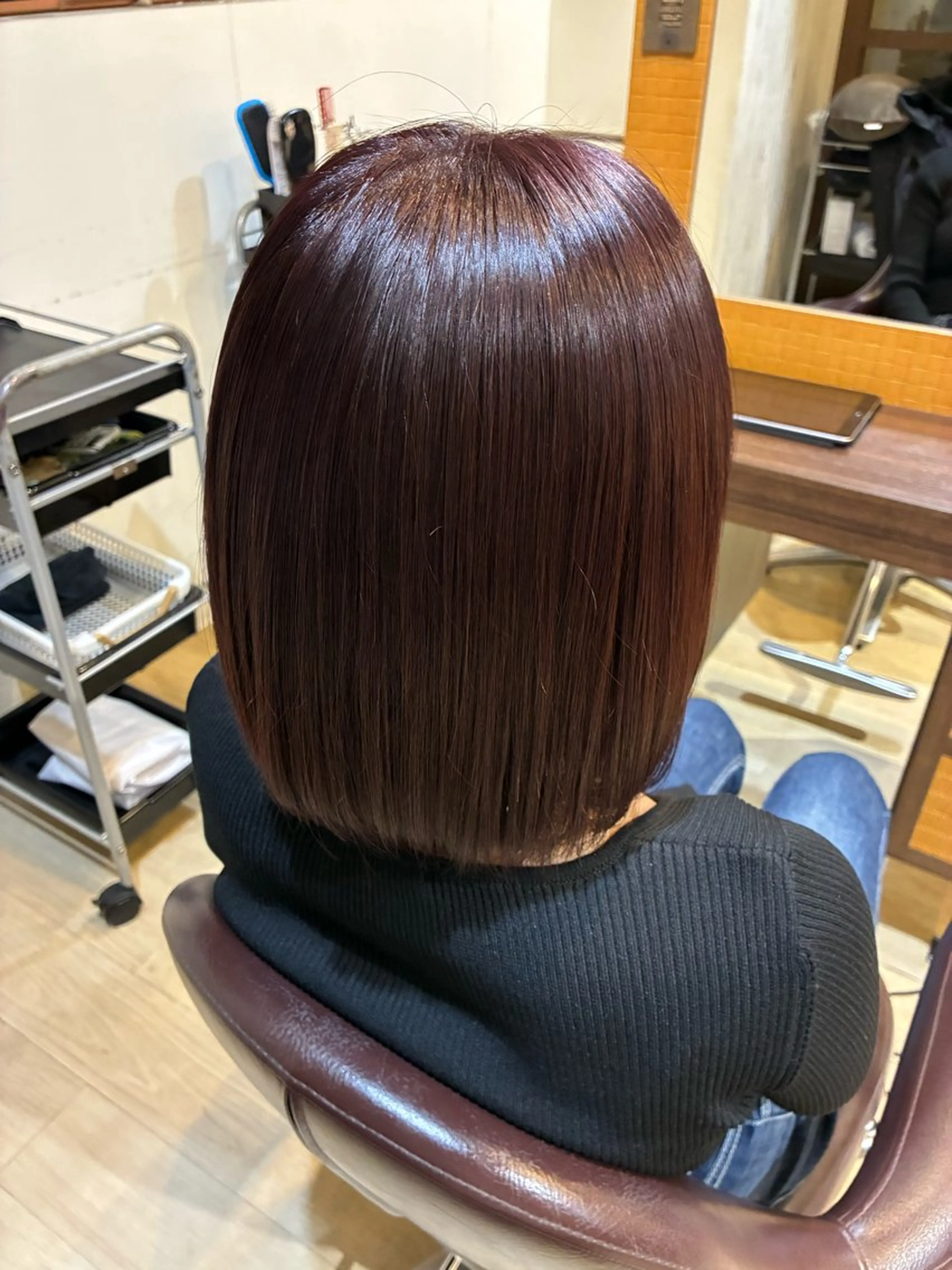 ショート ヘアカラー Orque kazuneのヘアスタイル