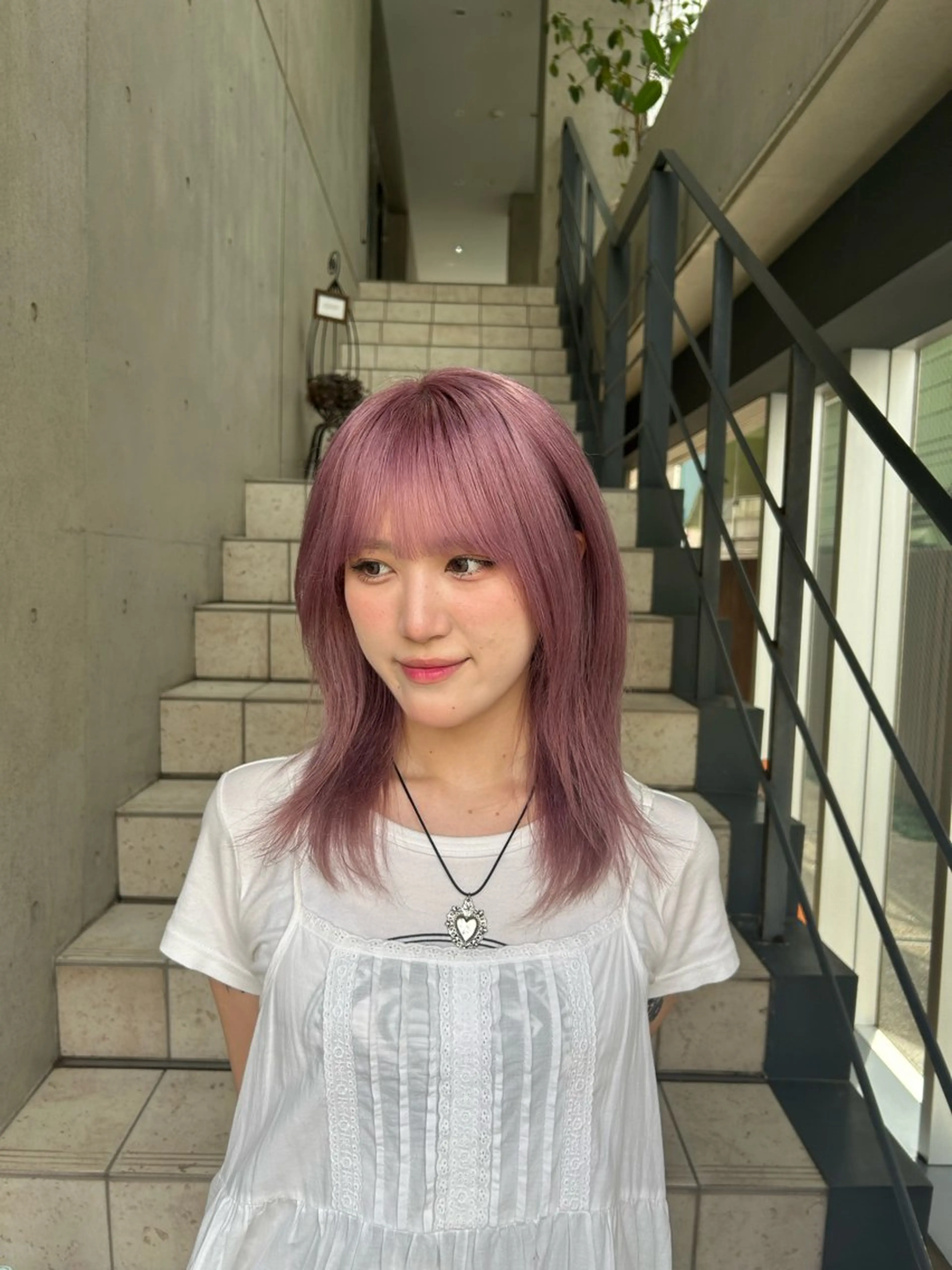 ロング レイヤー／マツエク 💋𝑨𝑵𝑵𝑨のヘアスタイル