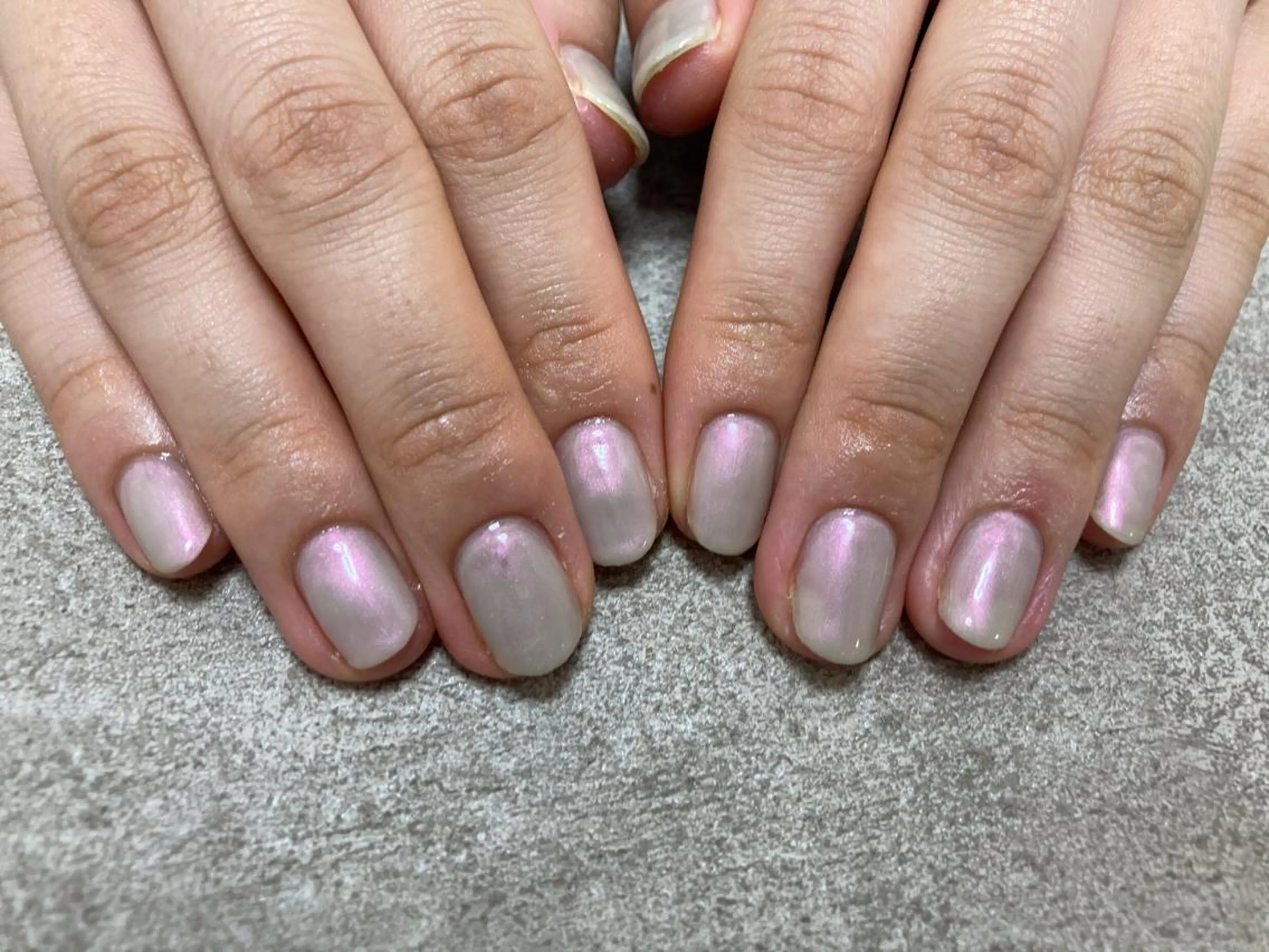 ネイル ワンカラーネイル mogunail &blowのネイルデザイン