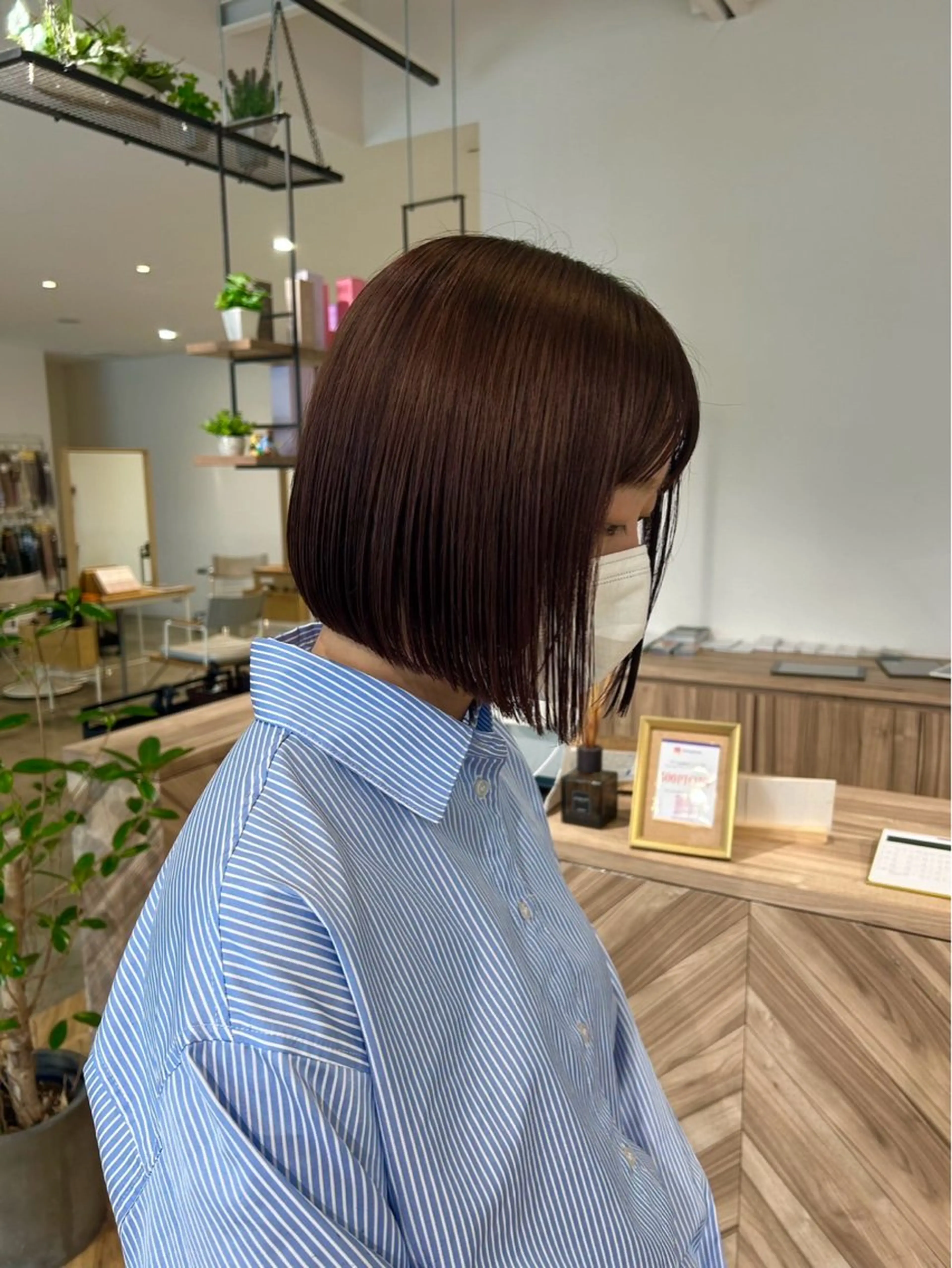 ショート 髙橋 美妃のヘアスタイル