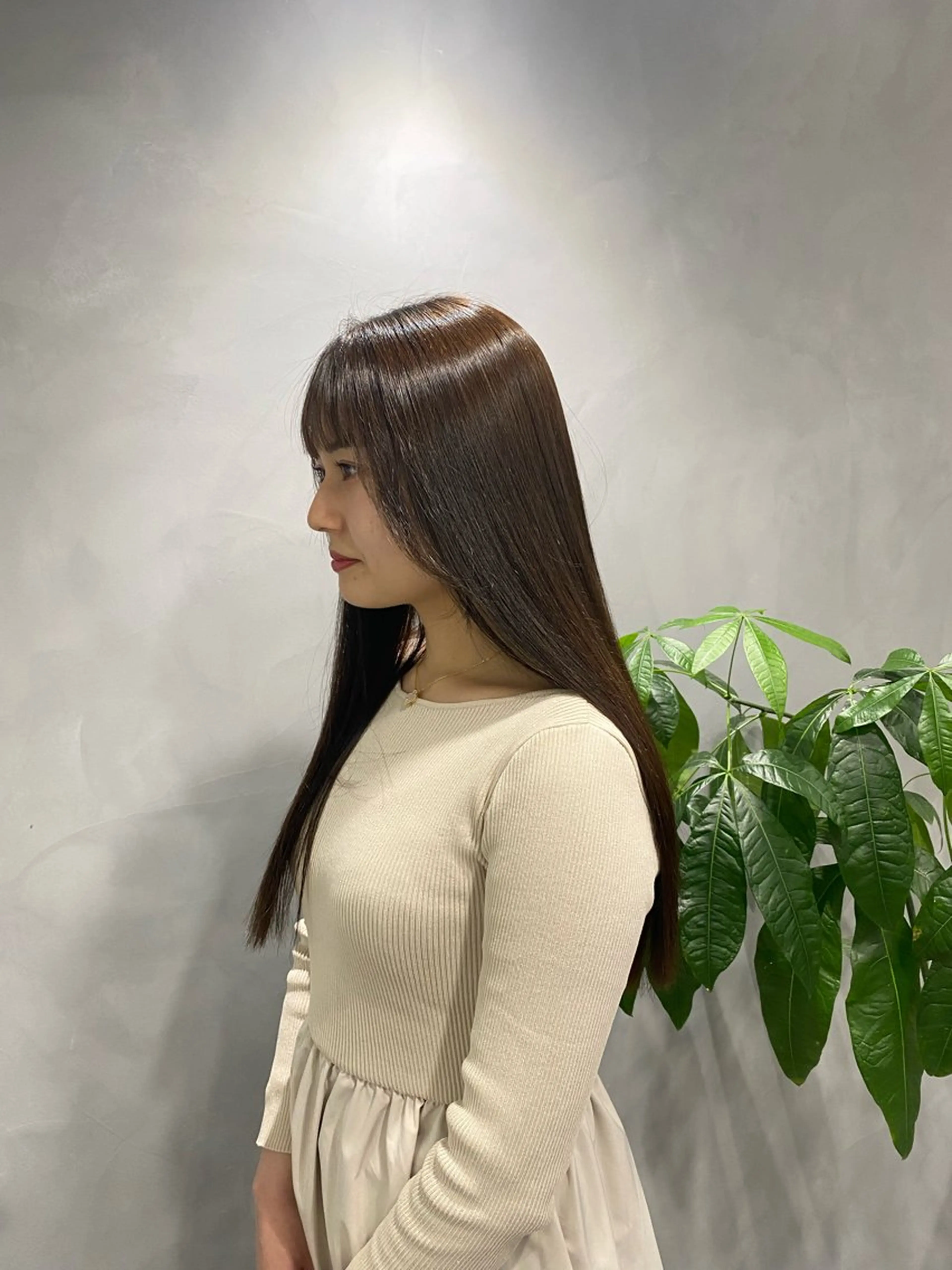 ロング カラー トリートメント 酸性ストレート 縮毛矯正 トリートメント 梅田中崎町髪質改善 /オキヒロト/エコルのヘアスタイル