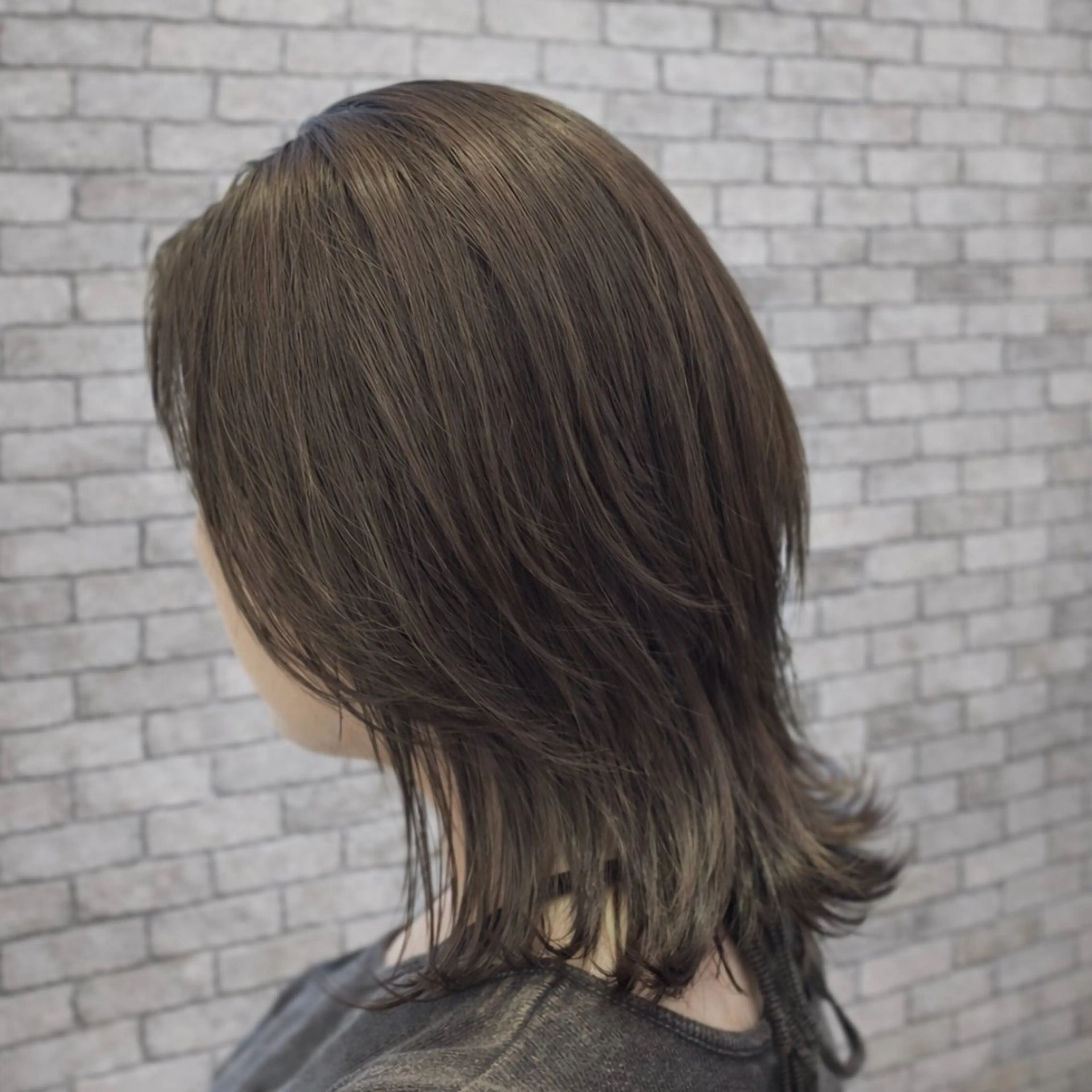 ミディアム カット ヘアカラー レイヤー/ショート /Yutaのヘアスタイル