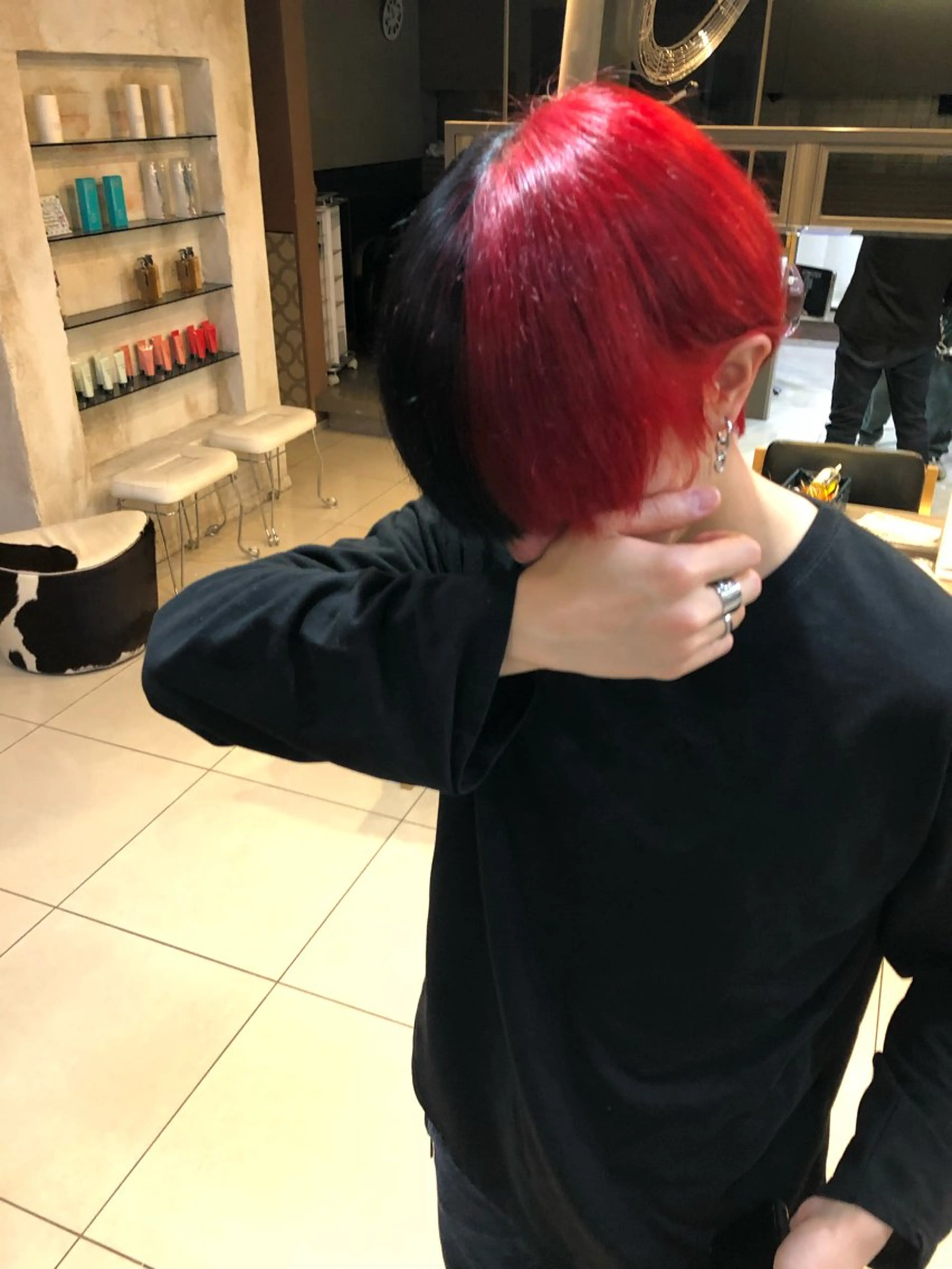 カラー ホワイトベージュ︎︎ seikaのヘアスタイル