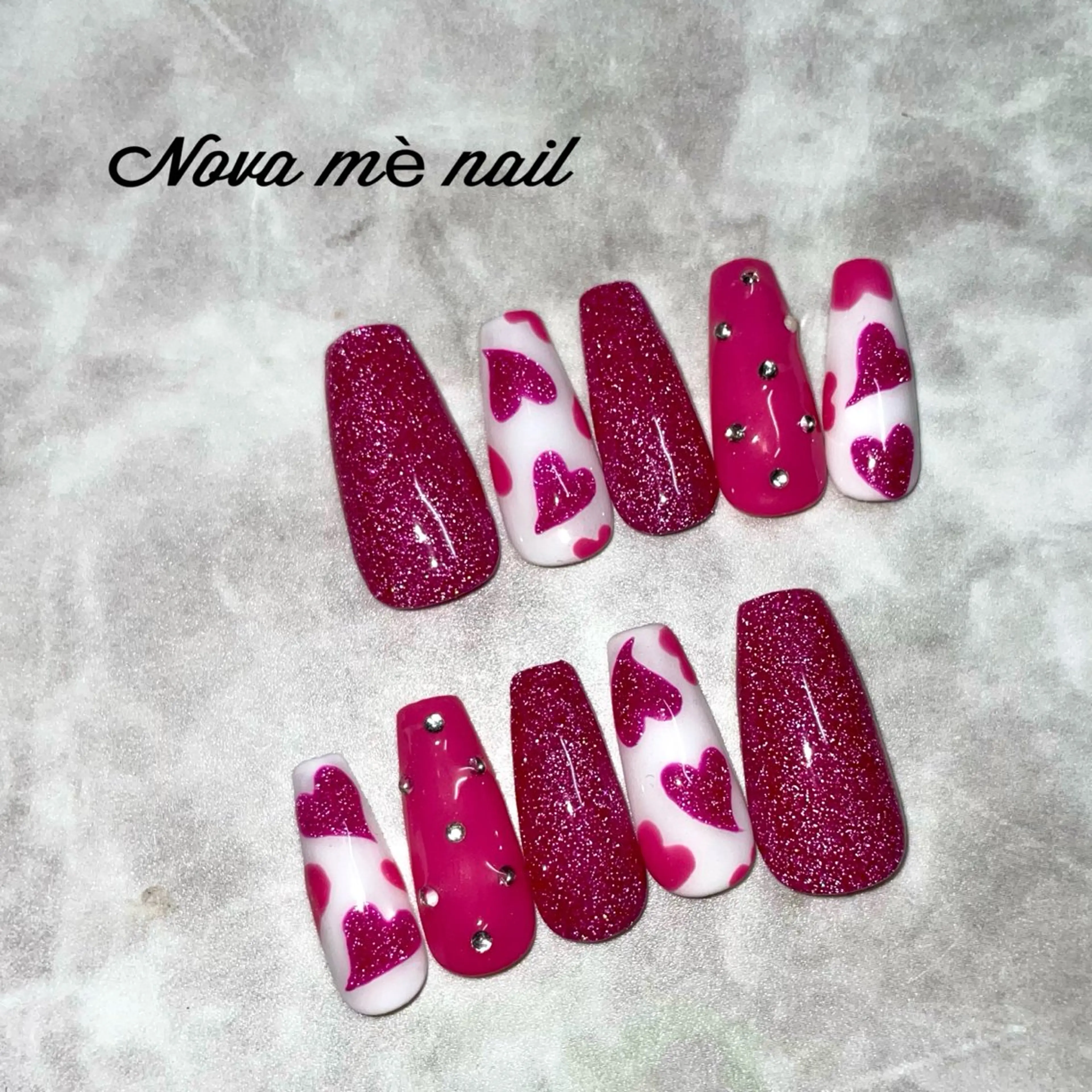 セミロング 【越谷】格安サロン Shiori♡のネイルデザイン